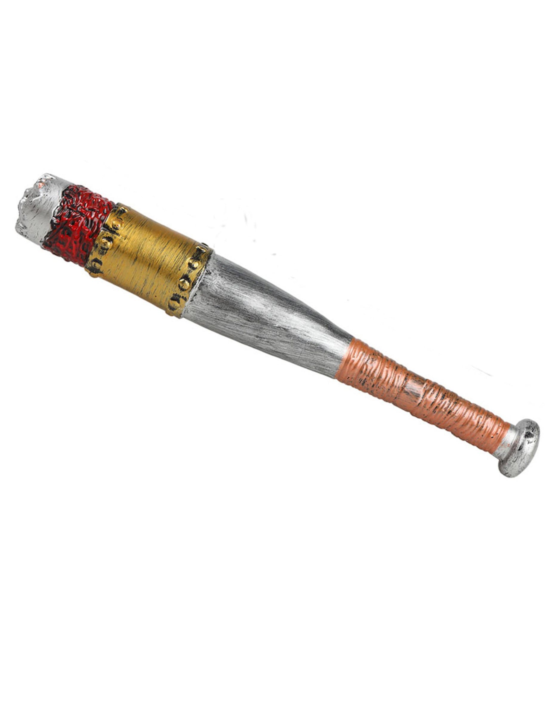 atosa Kostüm Baseball-Schläger Halloween-Accessoire bunt 47 cm