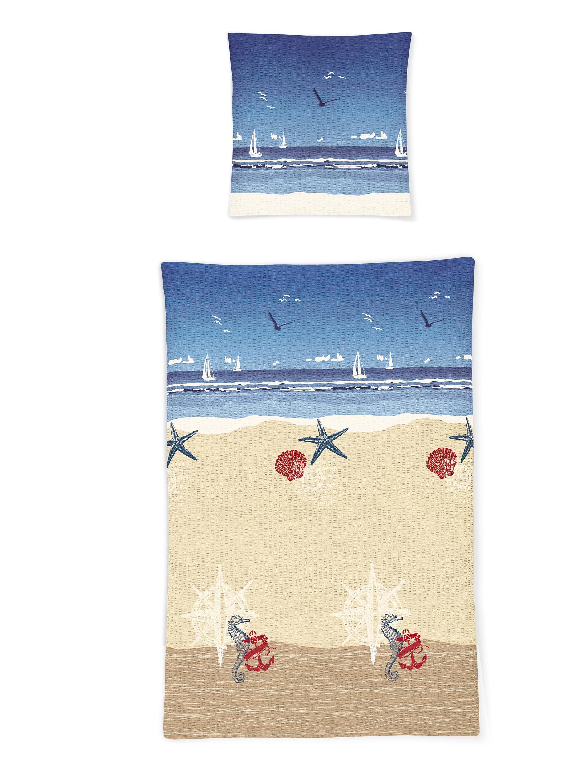 Irisette Bettwäsche Easy 8163, Seersucker, 2 günstig online kaufen