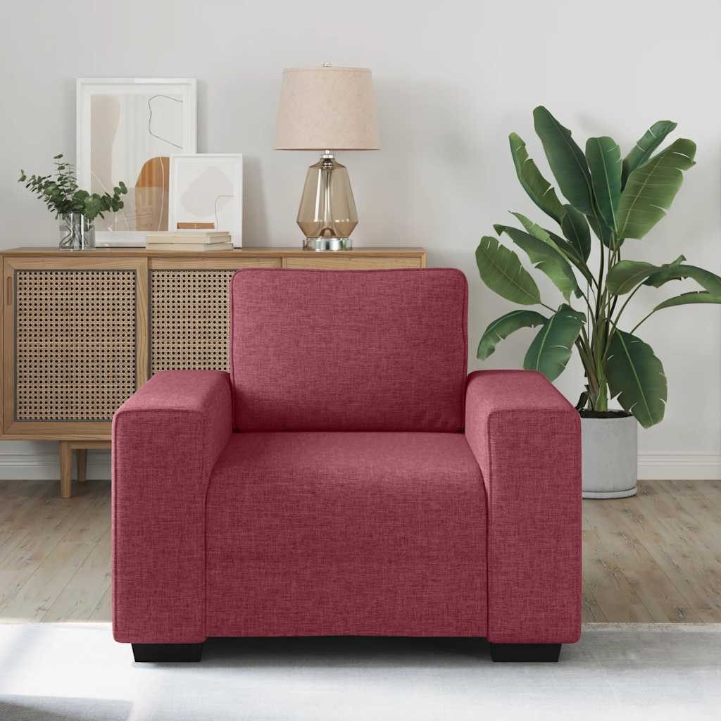 vidaXL Sofa Sessel Weinrot 60 cm Stoff günstig online kaufen
