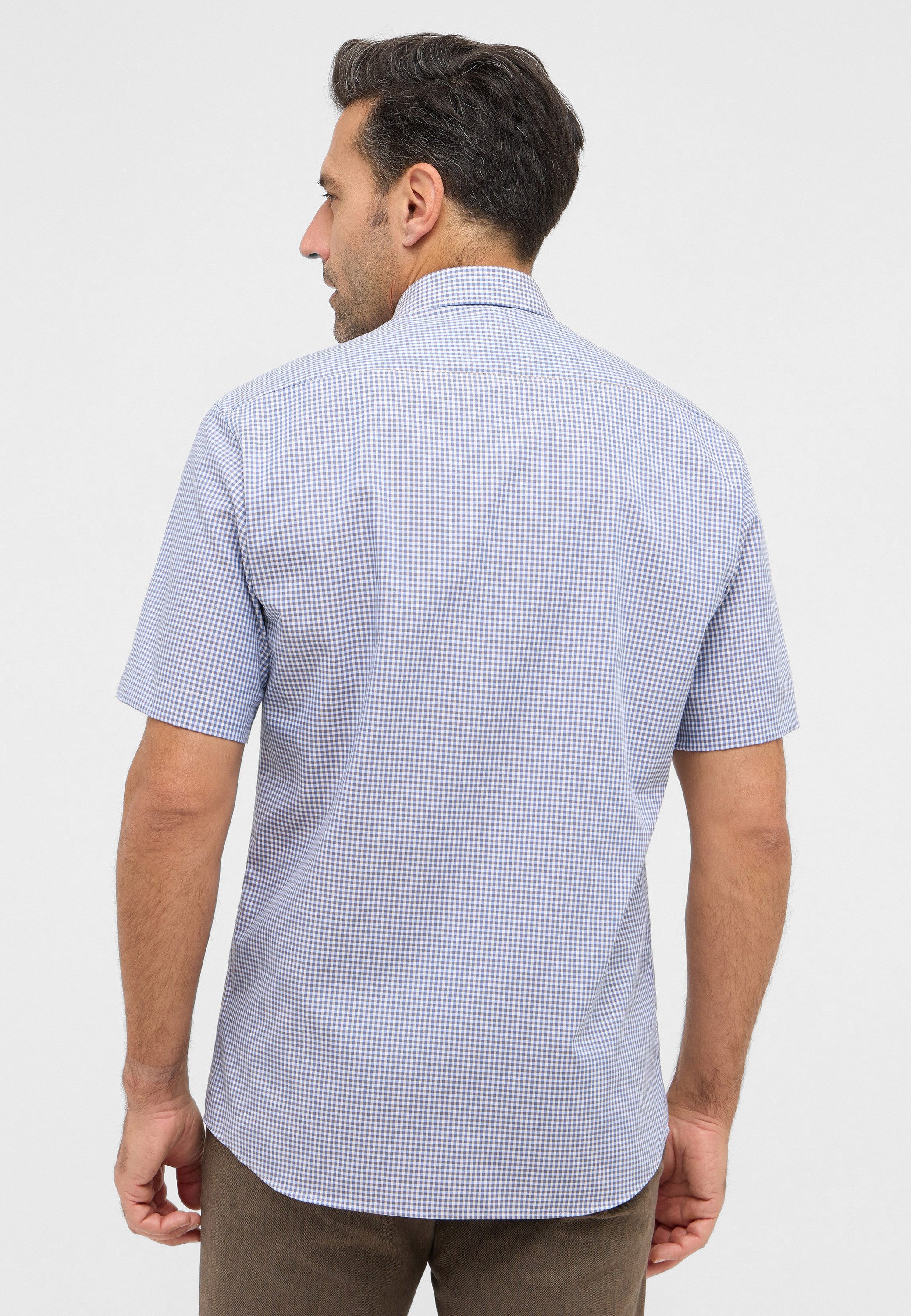 Eterna Kurzarmhemd MODERN FIT NON IRON günstig online kaufen
