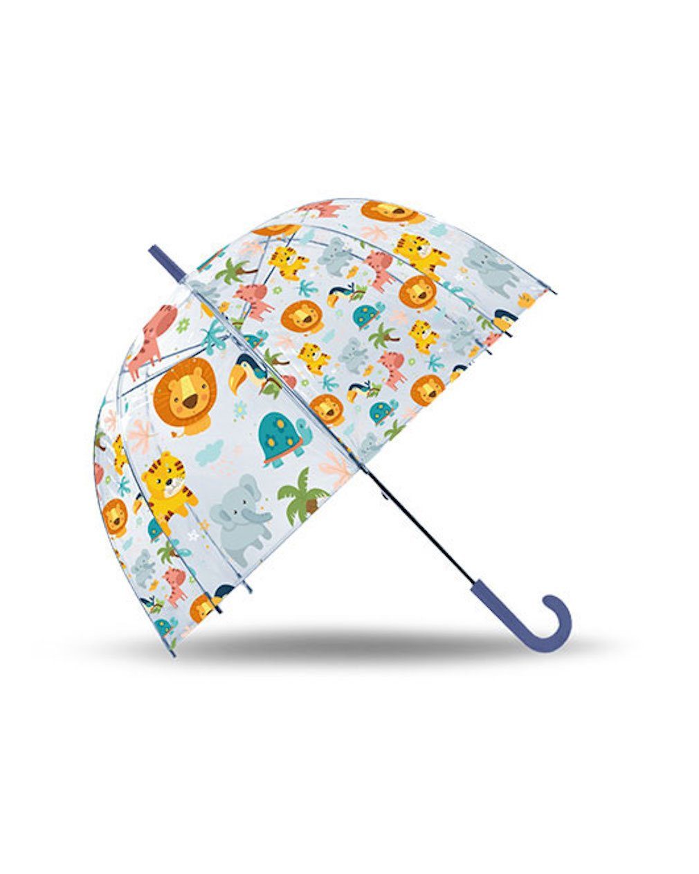 Kids Euroswan Stockregenschirm Regenschirm mit Tier Motiven Durchmesser 70cm