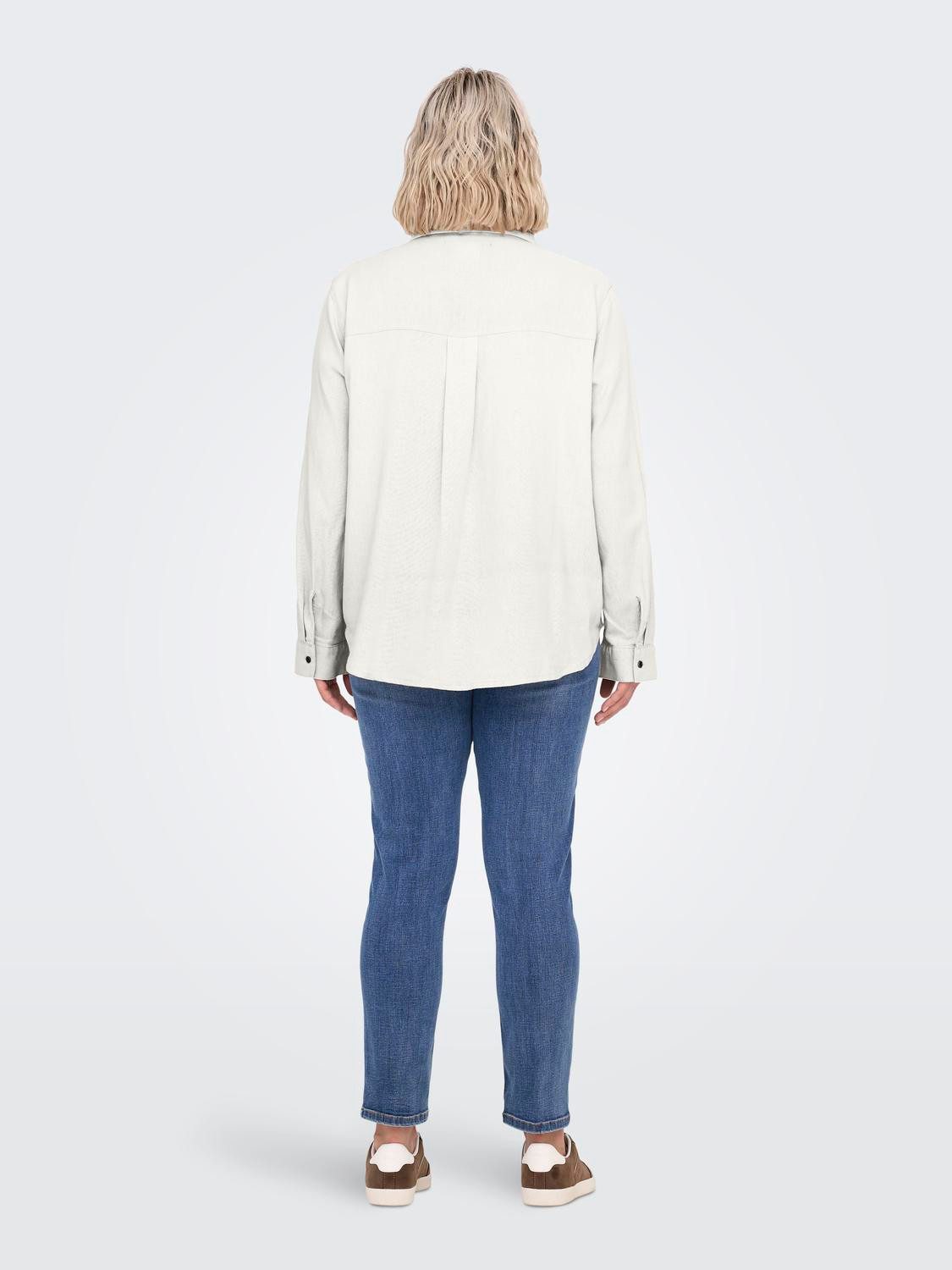 ONLY CARMAKOMA Langarmbluse CARYASMIN-CARO L/S LINEN günstig online kaufen