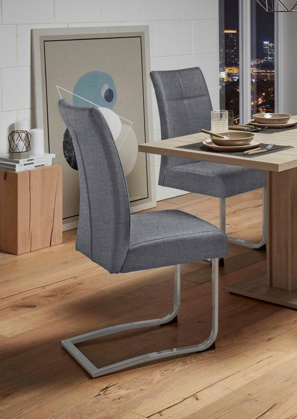 Home affaire Freischwinger Rab (Set, 2 günstig online kaufen
