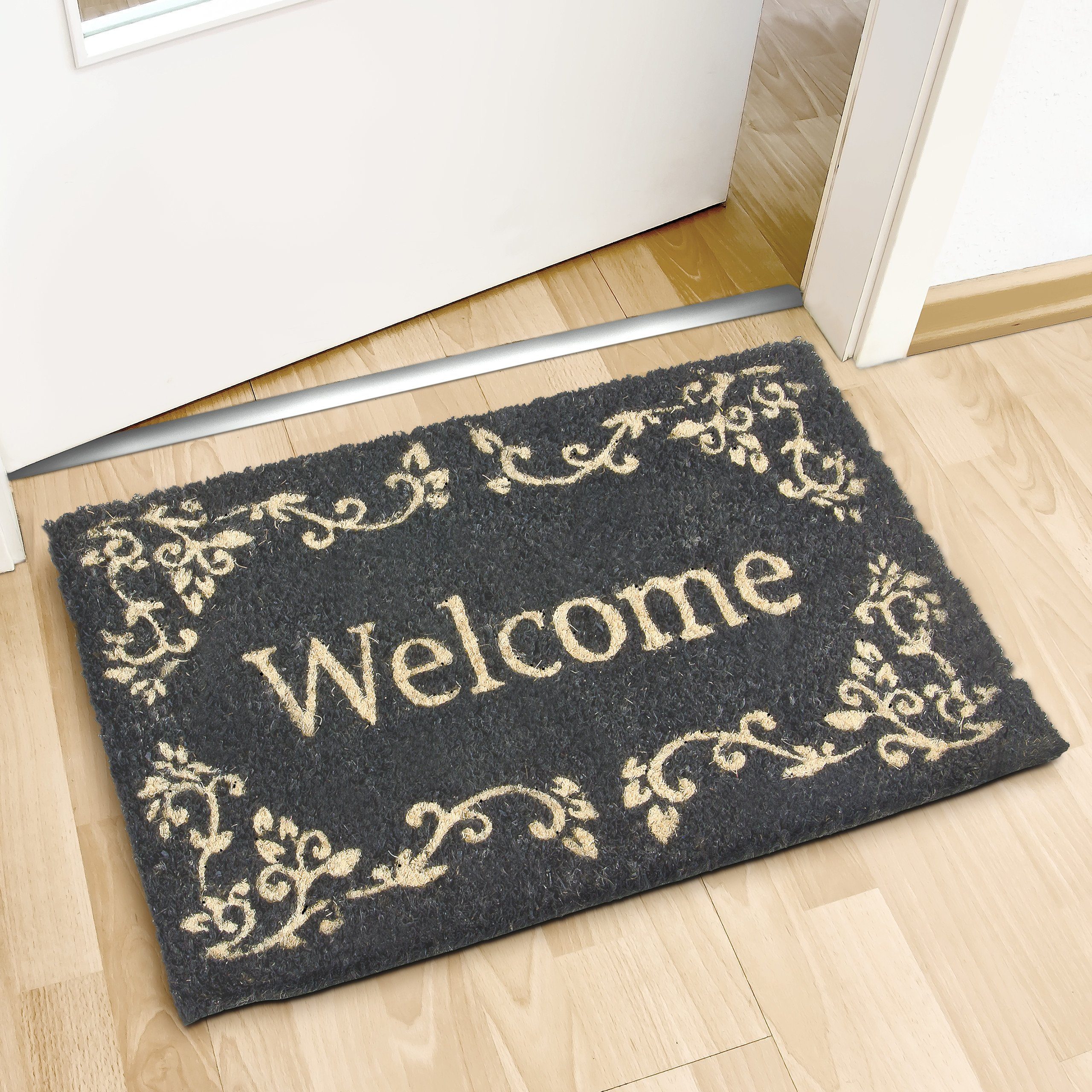 relaxdays Fußmatte 'Welcome‘ Kokos 40x60 cm, günstig online kaufen