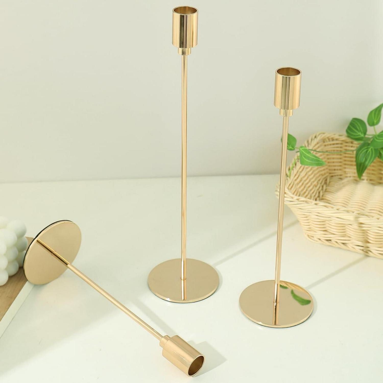 LuxusKollektion Kerzenständer Kerzenständer Set 3 Stück günstig online kaufen