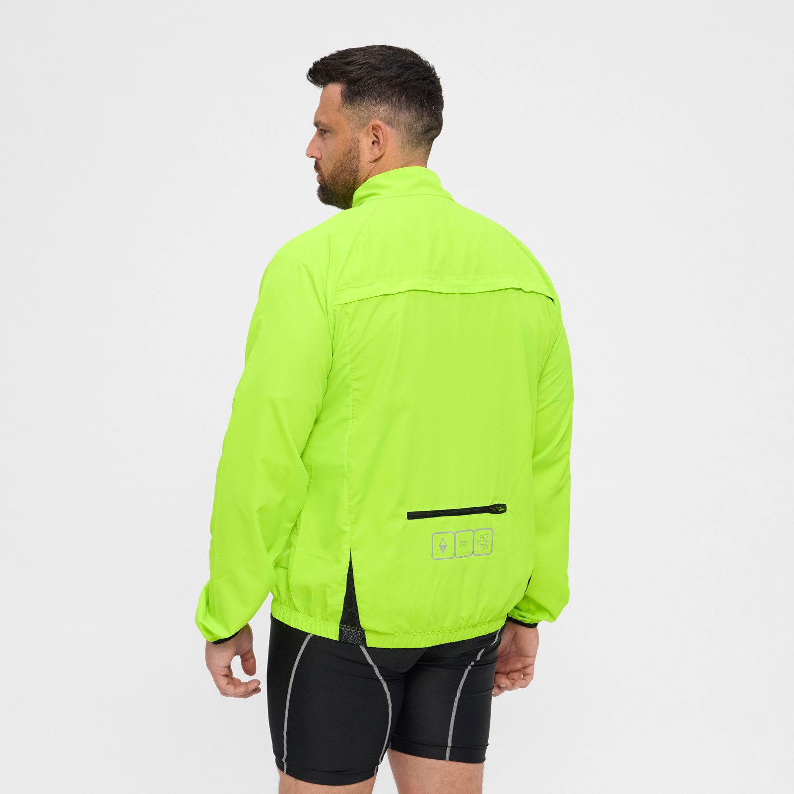 north 56 4 Outdoorjacke North Latitude Übergröße leicht neongrün Windjacke günstig online kaufen