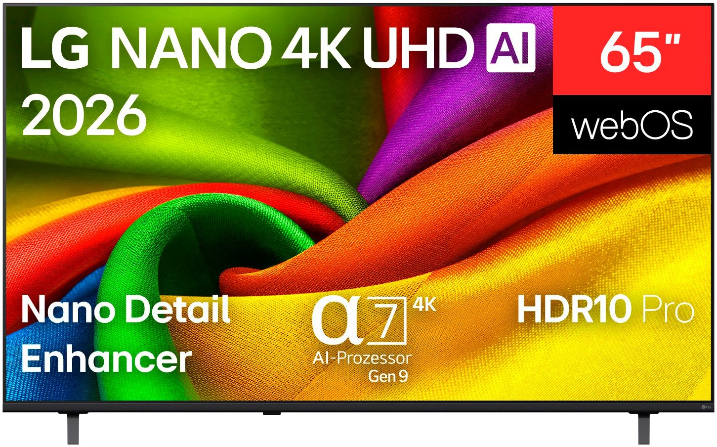 LG 65NU850B6LA LED-Fernseher (164 cm/65 Zoll, 4K Ultra HD, Smart-TV)