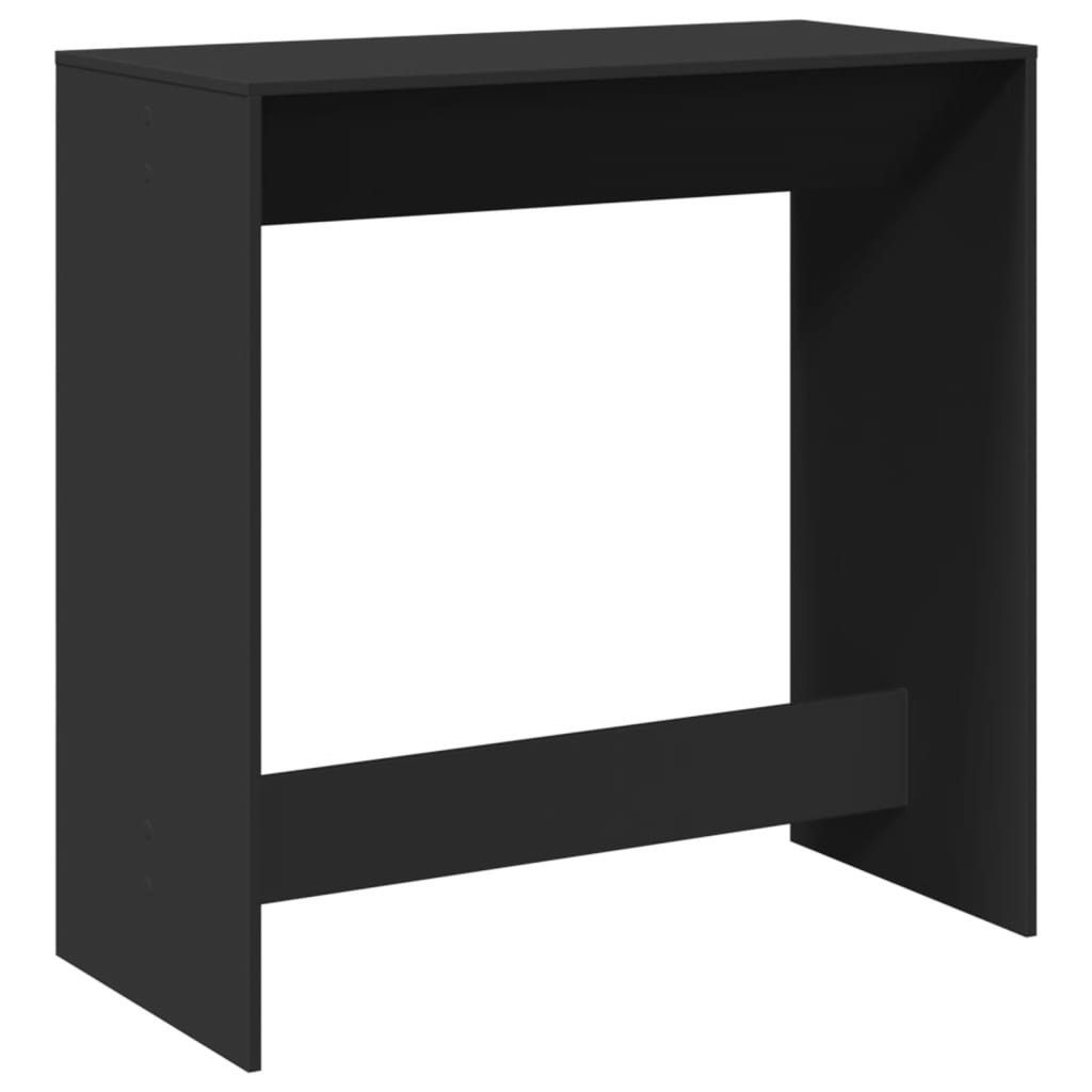 vidaXL Esstisch Bartisch Schwarz 102x50x103,5 cm günstig online kaufen