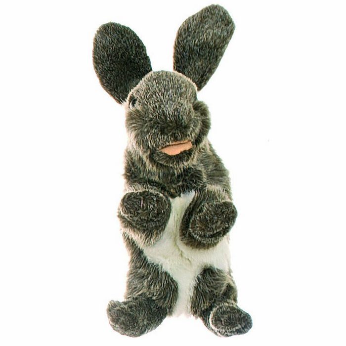Living Puppets Handpuppe Living Puppets® Handpuppe kleines Kaninchen W076 (Packung) Sehr gut geeignet um Geschichten zu erzählen