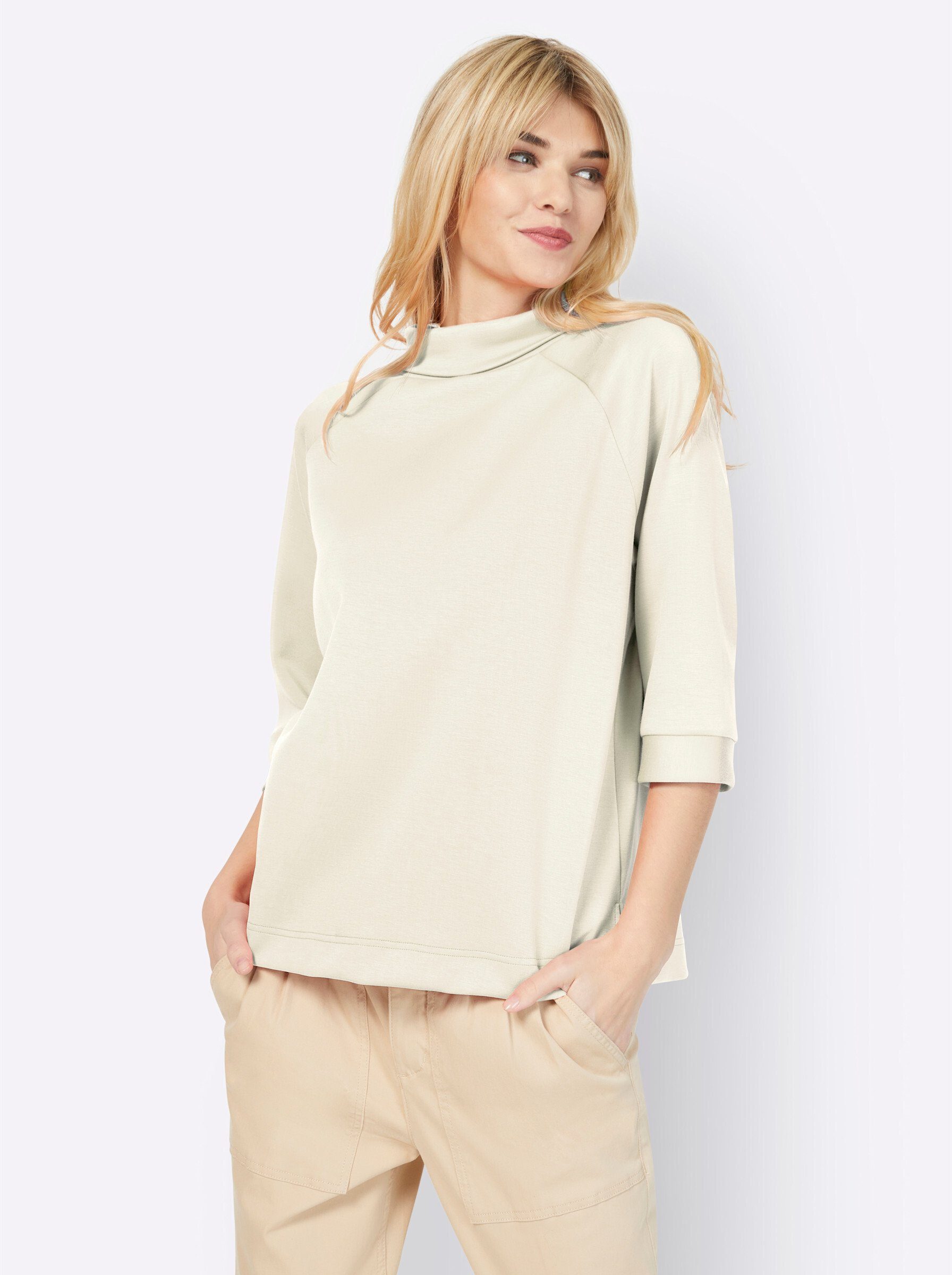 neuestes Design heine Sweater champagner