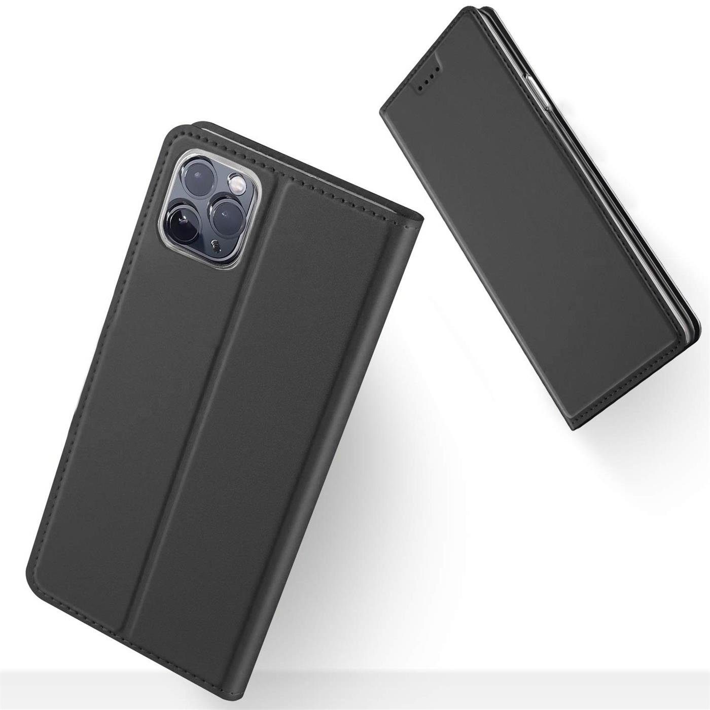 CoolGadget Handyhülle Magnet Case Handy Tasche für Apple iPhone 12 Mini 5.4 Zoll, Hülle Klapphülle Ultra Slim Flip Cover für iPhone 12 Mini Schutzhülle