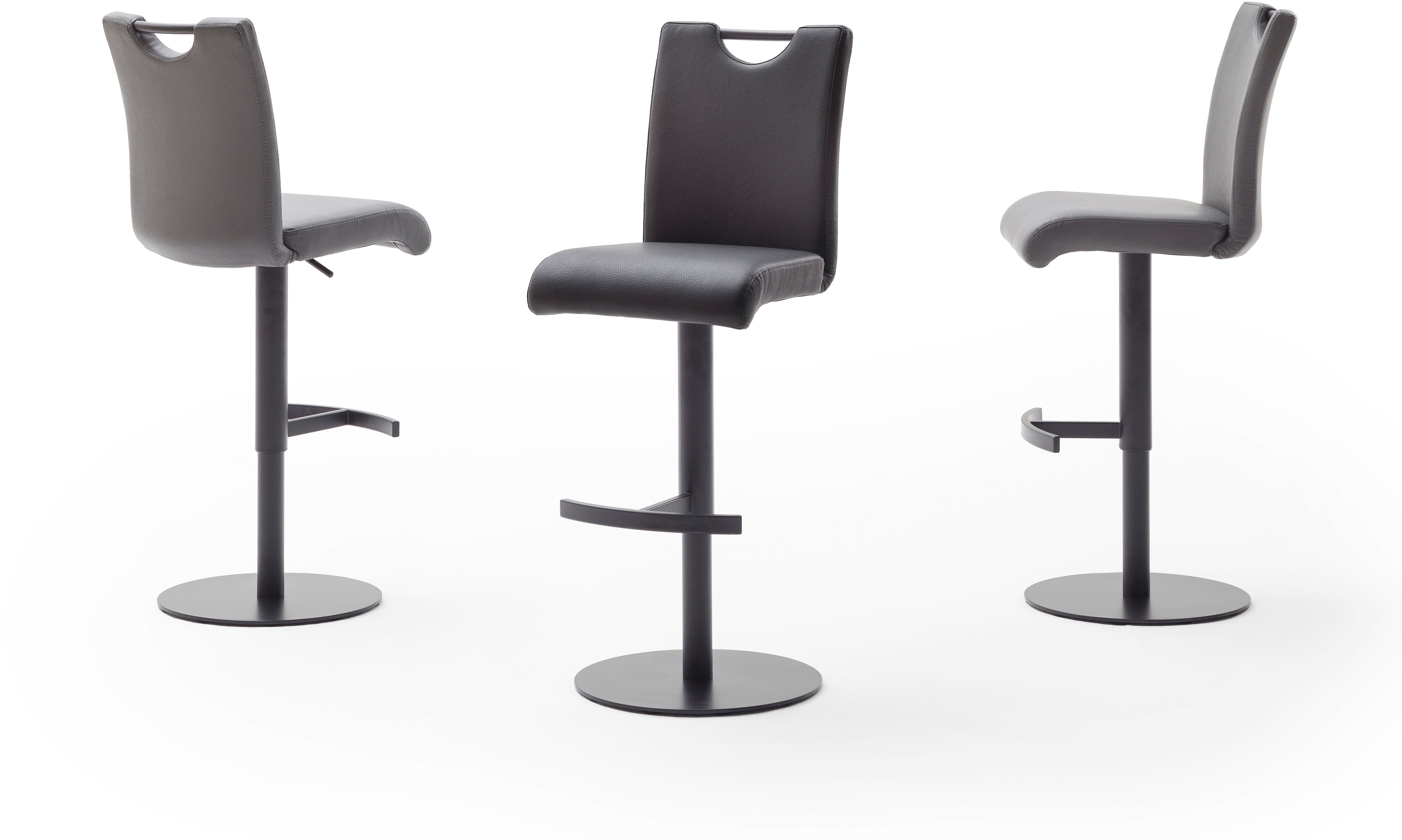 MCA furniture Bistrostuhl ALESI | schwarz lackiert schwarz | schwarz
