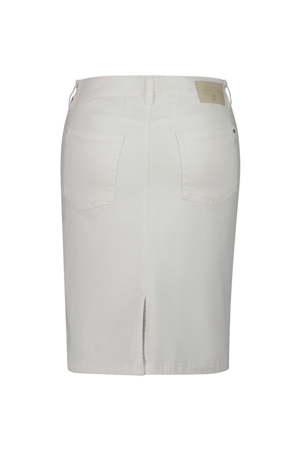 Atelier GARDEUR Straight-Jeans HEDI550-670721-7201 weiß white denim Damenrock Stretch-Denim mit angenehmer Elastizität und 5-Pocket-Details