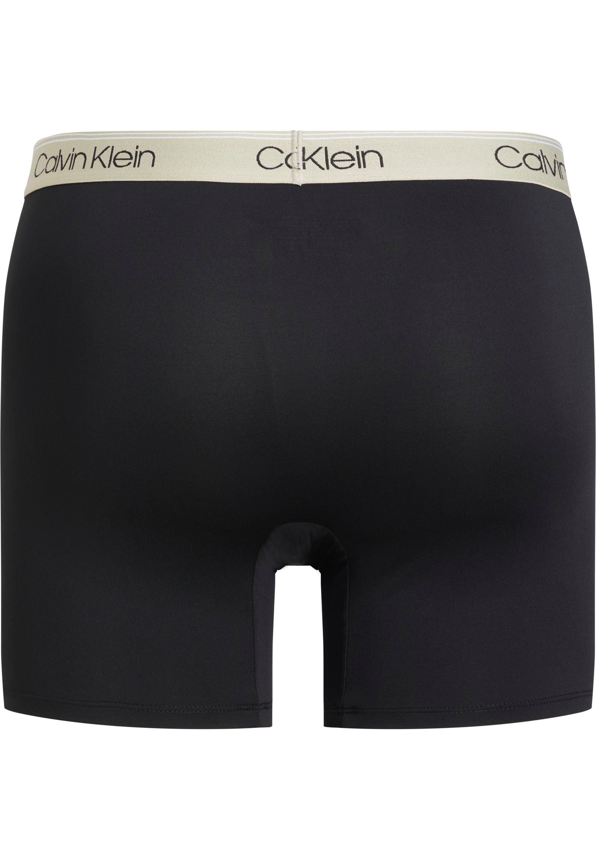 & Logo-Elastikbund (Packung, 3er-Pack) Boxer Klein 3PK BRIEF längerem Calvin Underwear mit BOXER Bein