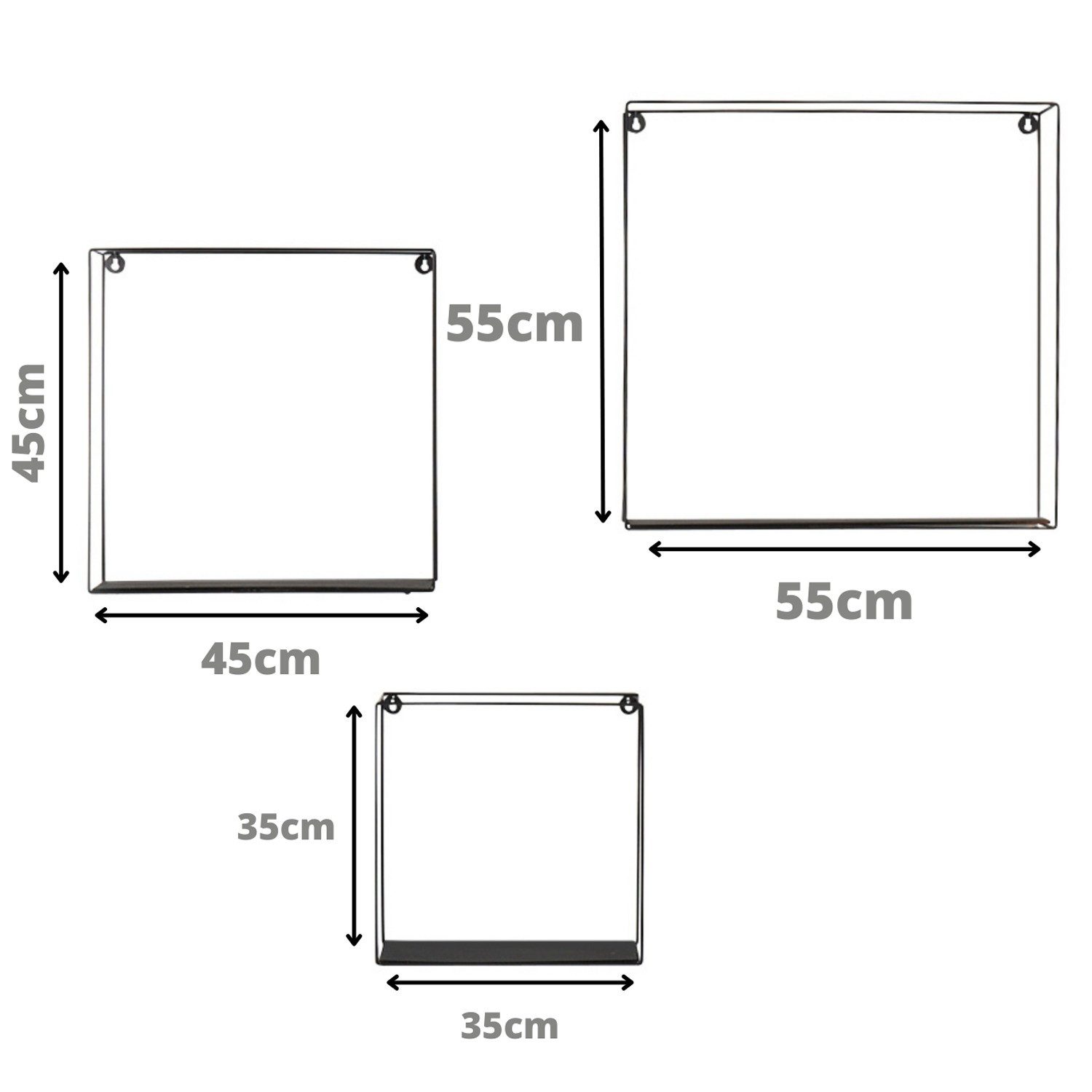 Marrakesch Orient & Mediterran Interior Wanddekoobjekt 3er Set Wandregal Hä günstig online kaufen