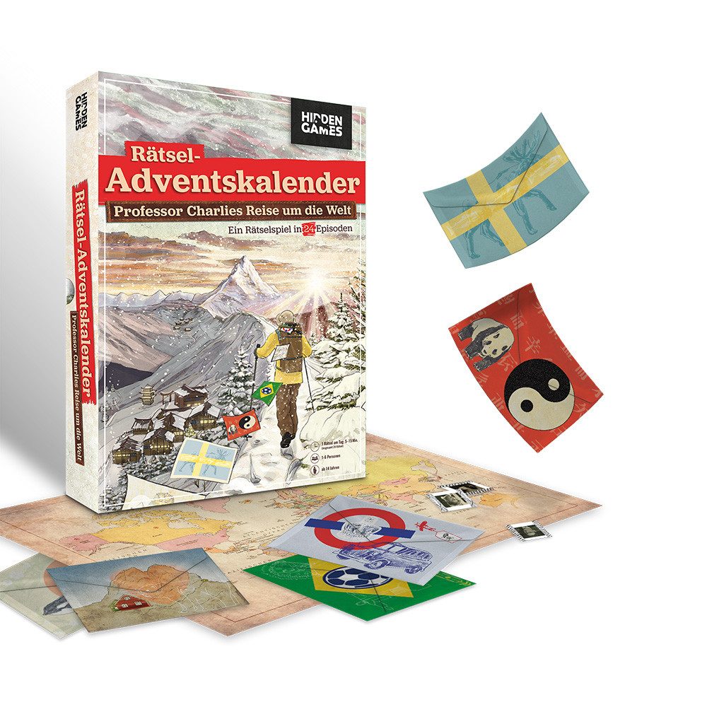 Adventskalender Adventskalender - Charlies Reise um die Welt