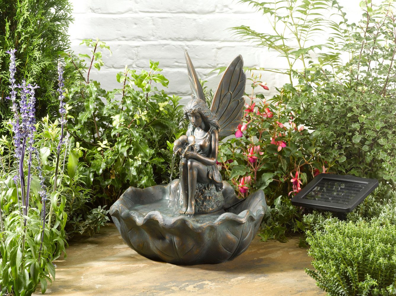 Smart Garden Gartenbrunnen Solarbrunnen Wasserbrunnen Elfe günstig online kaufen