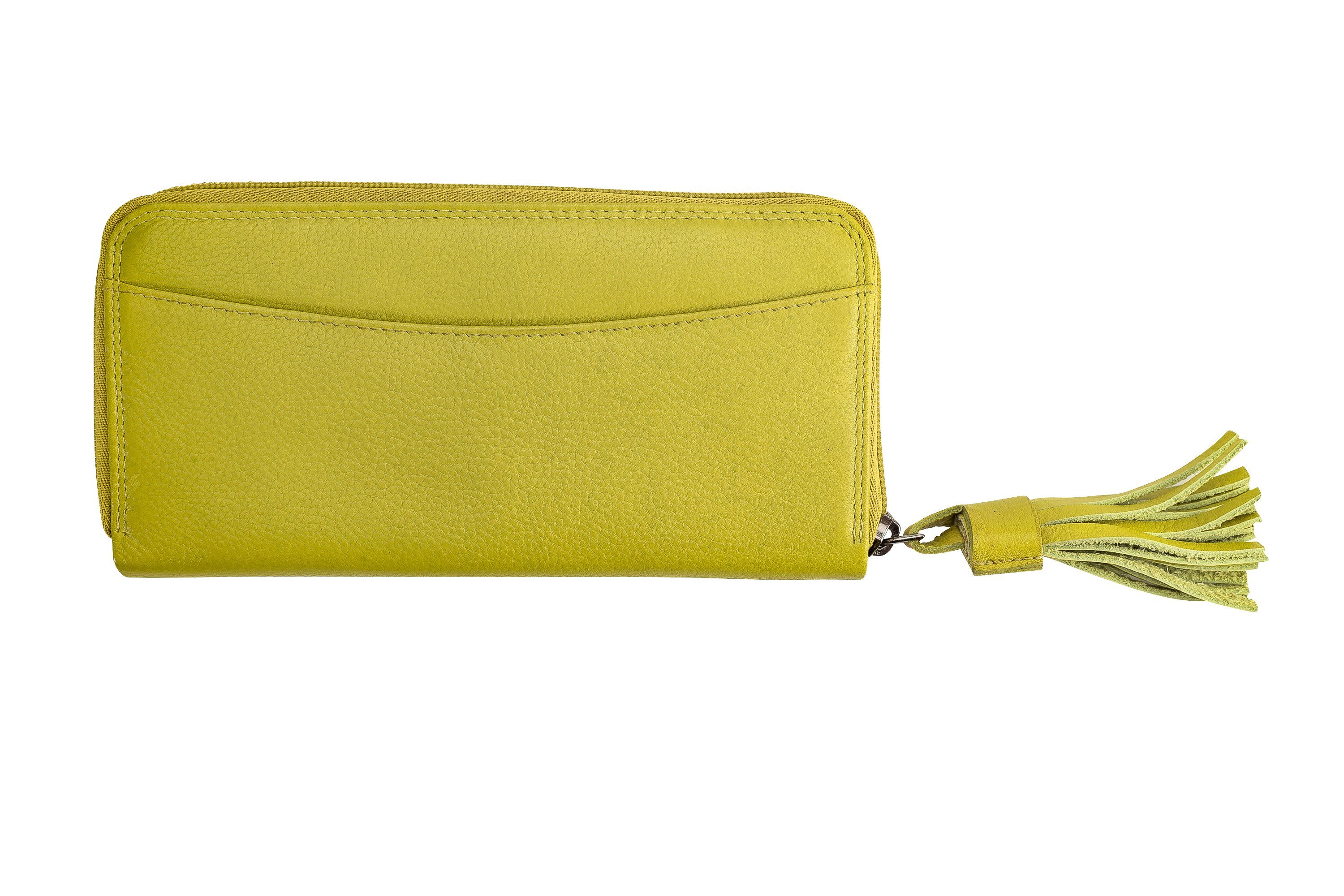 Geldbörse Gulden Geldbörse Clutch limone