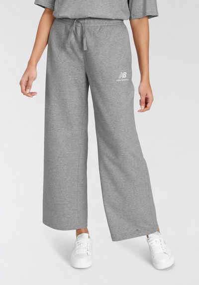 New Balance Jogginghose ESSENTIALS STACKED LOGO FRENCH TERRY WIDE LEGGED SWEATPANT