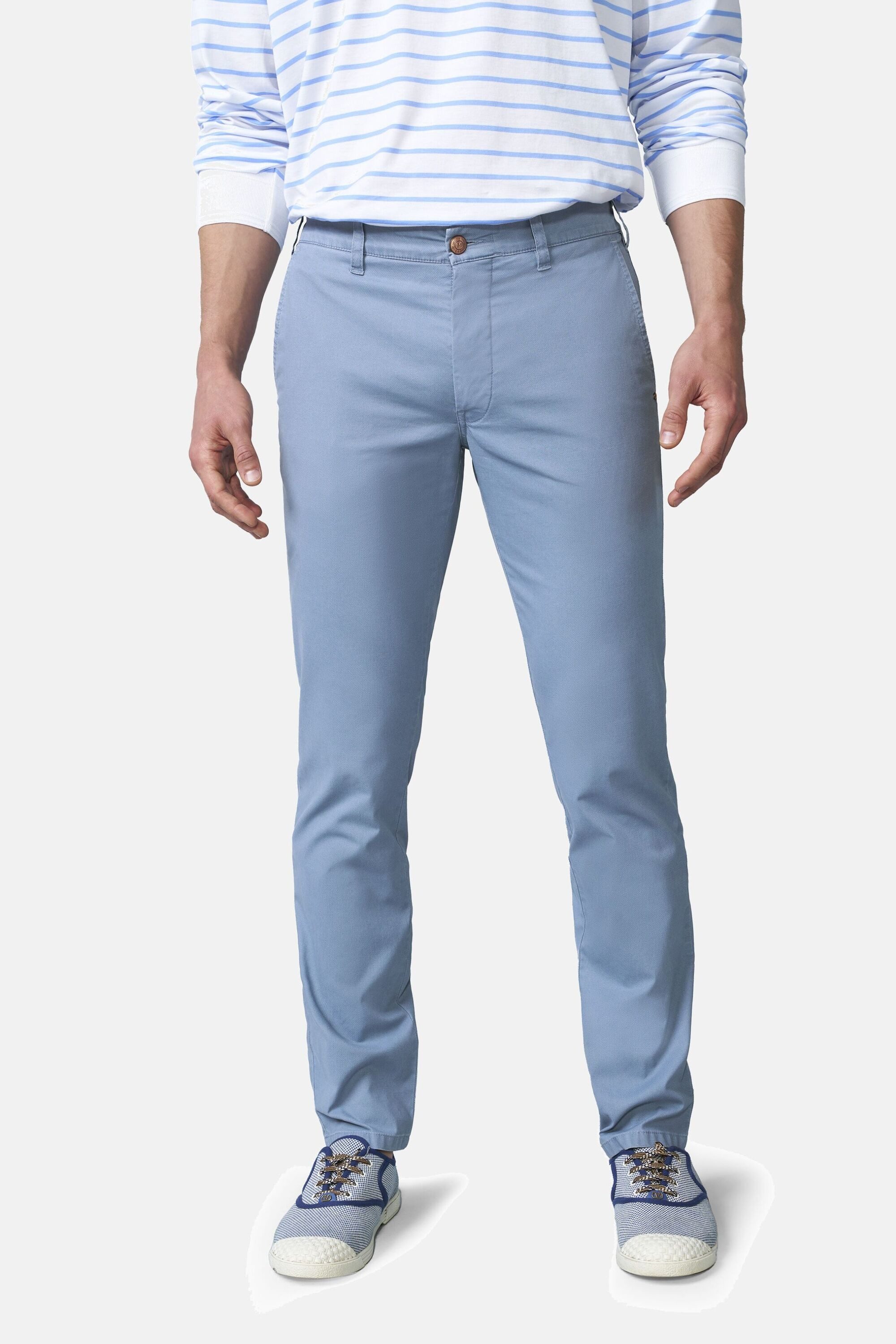 MEYER Chinos M5 Move 1-6025 mit flexiblen Stretchbund