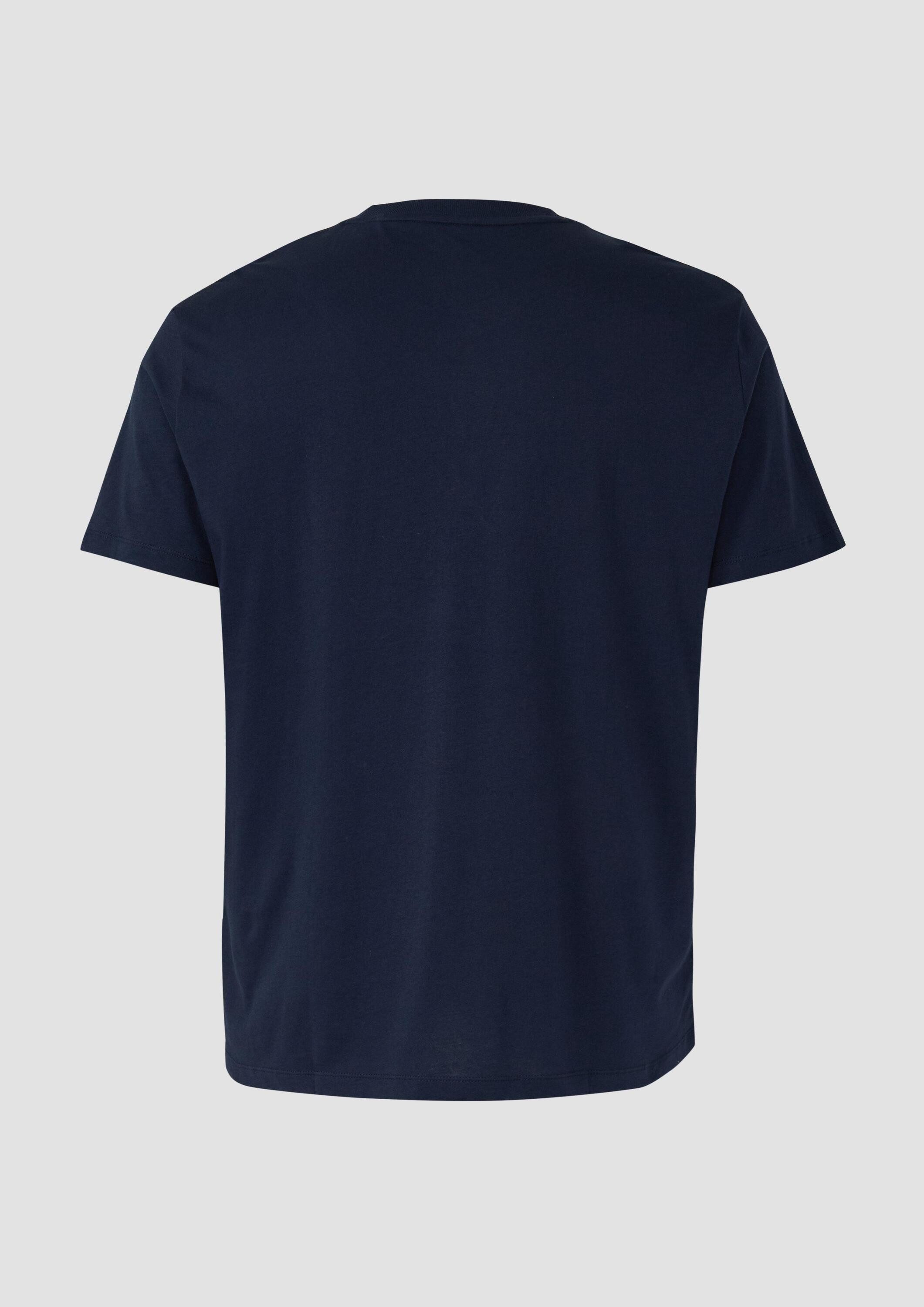 s.Oliver Kurzarmshirt T-Shirt Jersey-T-Shirt mit Frontprint günstig online kaufen