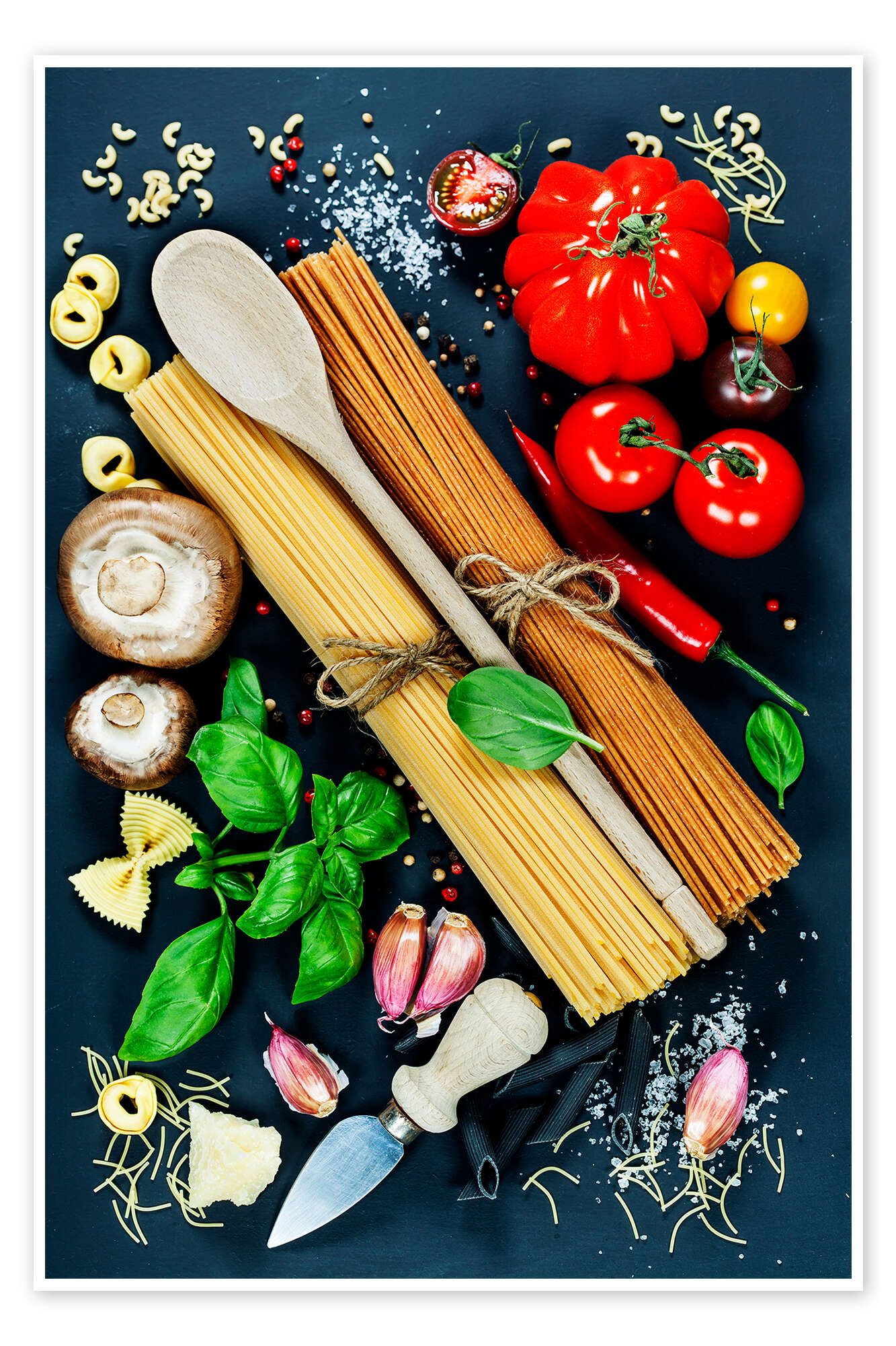 Posterlounge Wandbild Italienische Küche, Editors Choice, erhältlich als Poster, Leinwandbild, Wandsticker oder Acrylglasbild