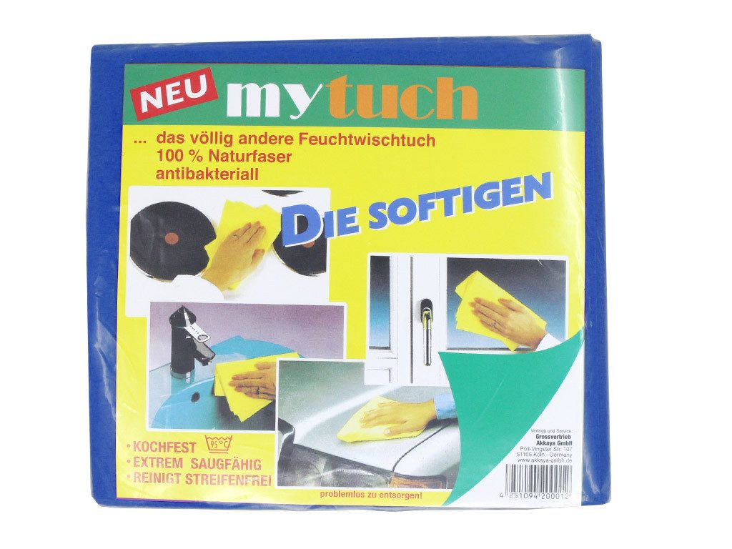 Mytuch Premium Reinigungstücher Mikrofasertuch (80% Polyester, 20% Polyamid, 40x70 cm, 1 Packung, 10-tlg., Allzwecktücher, Streifenfrei)