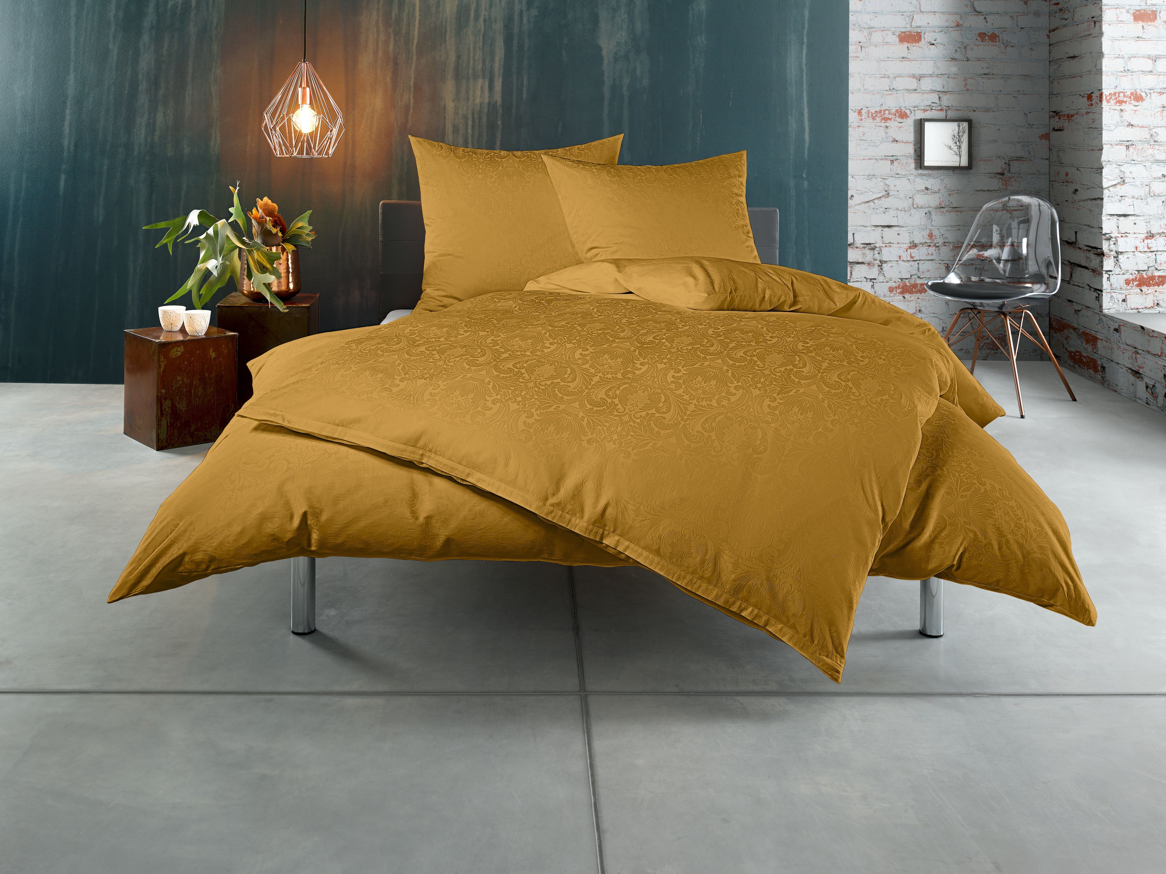 BETTWAESCHE-MIT-STIL Bettwäsche Mako Satin Damast Bettwäsche günstig online kaufen