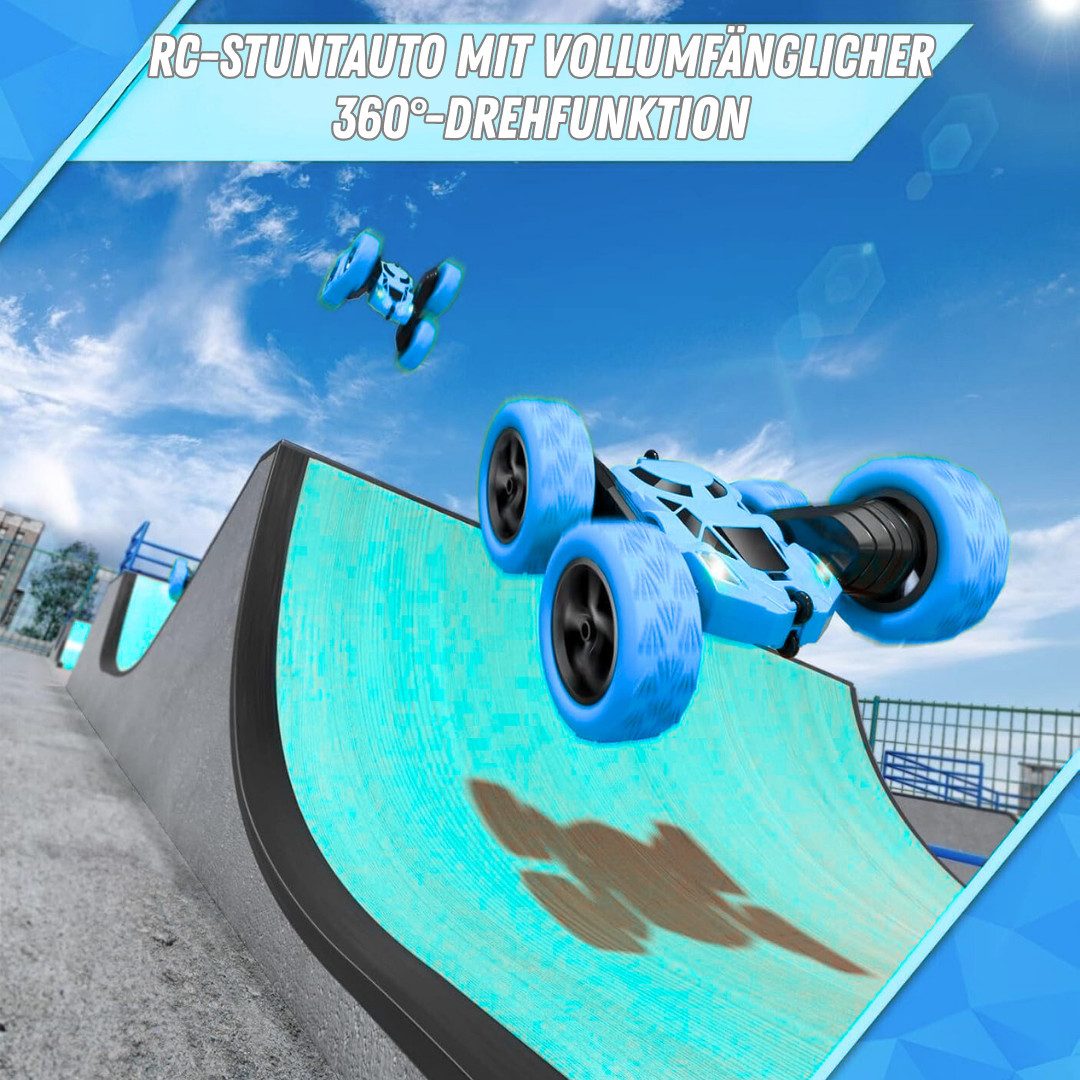 Diyarts RC-Auto (Ferngesteuertes Stuntauto inkl. 2 Akkus & Fernbedienung, S günstig online kaufen