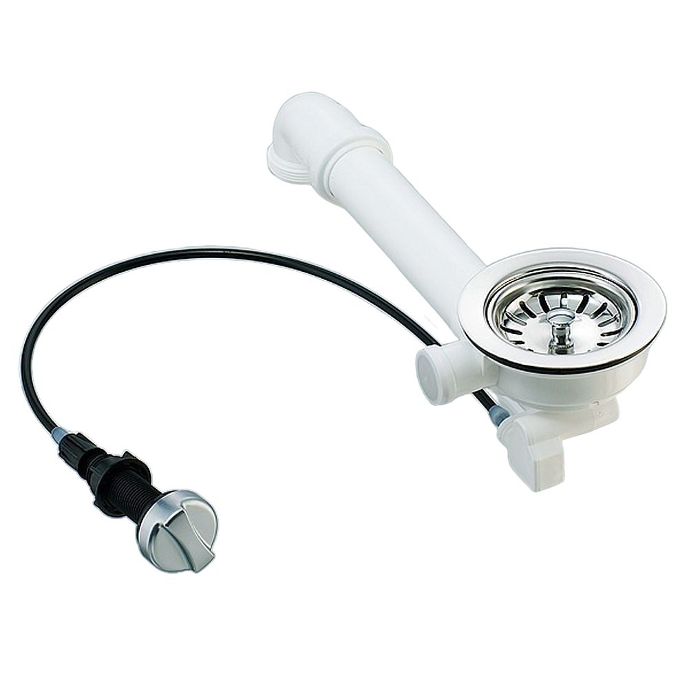 keenberk Siebventil Dreh-Exzenterventil 3,5 Zoll Raumschaffer und 1 Zoll Überlaufanschluss