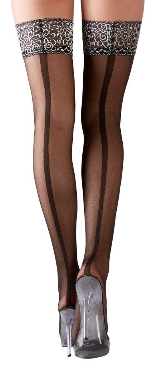 - LEGWEAR LEGWEAR Halterlose (L,M,S,XL) Cottelli mit - Cottelli Strümpfe Strümpfe Naht