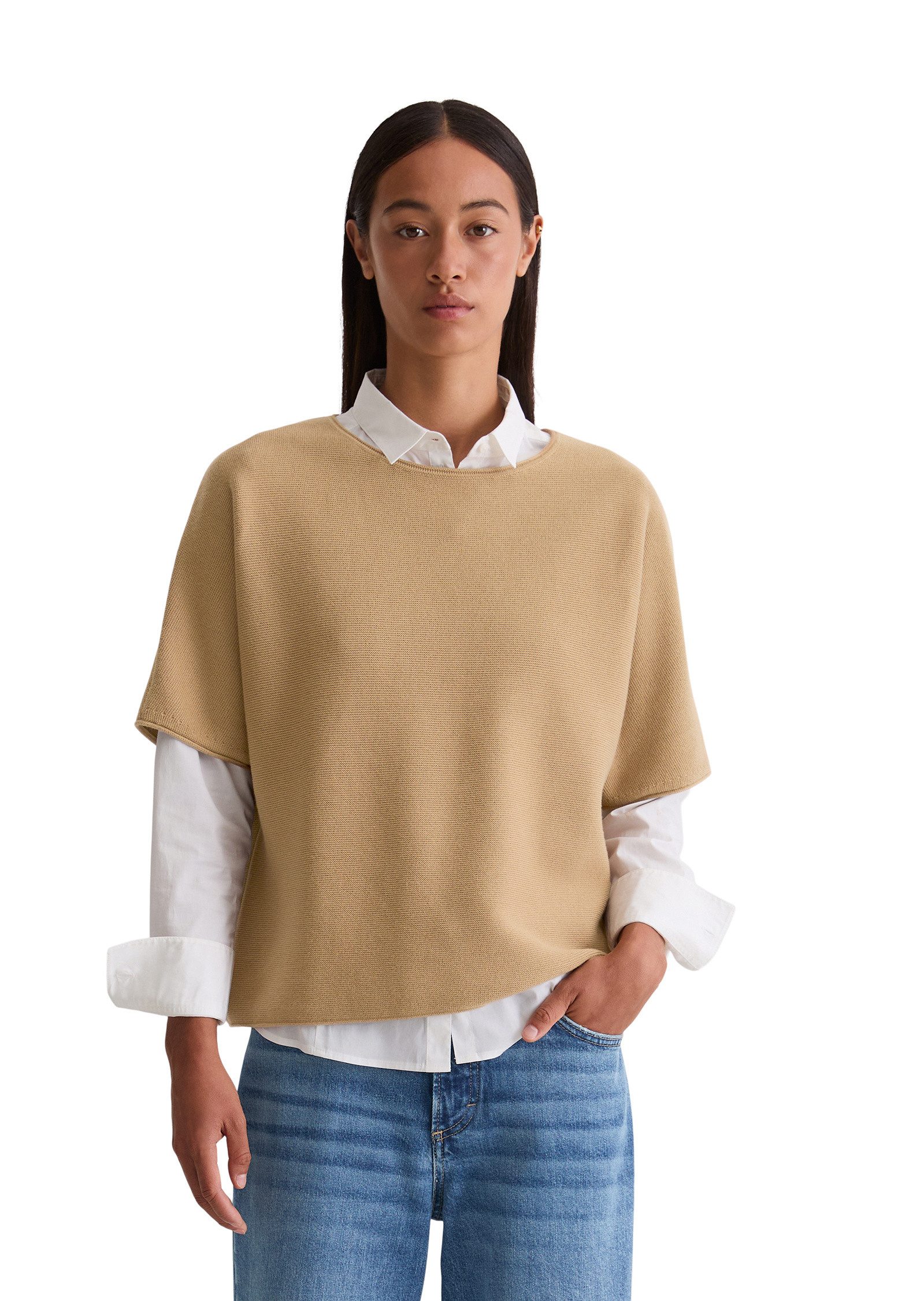 Marc O'Polo Strickpullover aus Organic Cotton günstig online kaufen