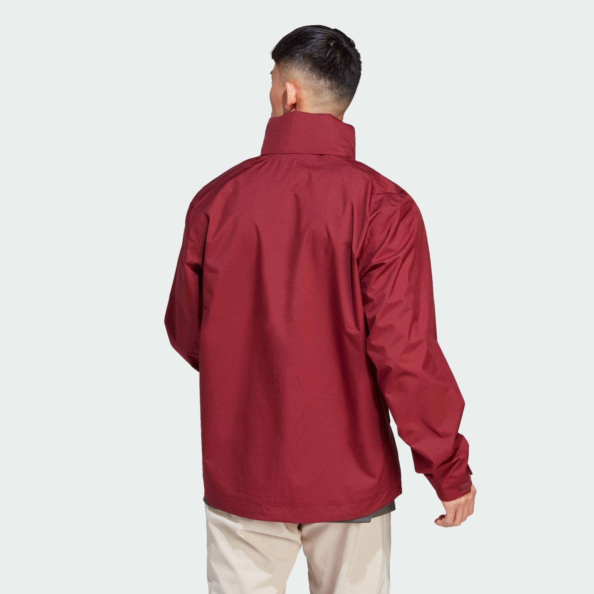 Shadow Red RAIN.RDY adidas MULTI White 2-LAYER / REGENJACKE Outdoorjacke TERREX TERREX