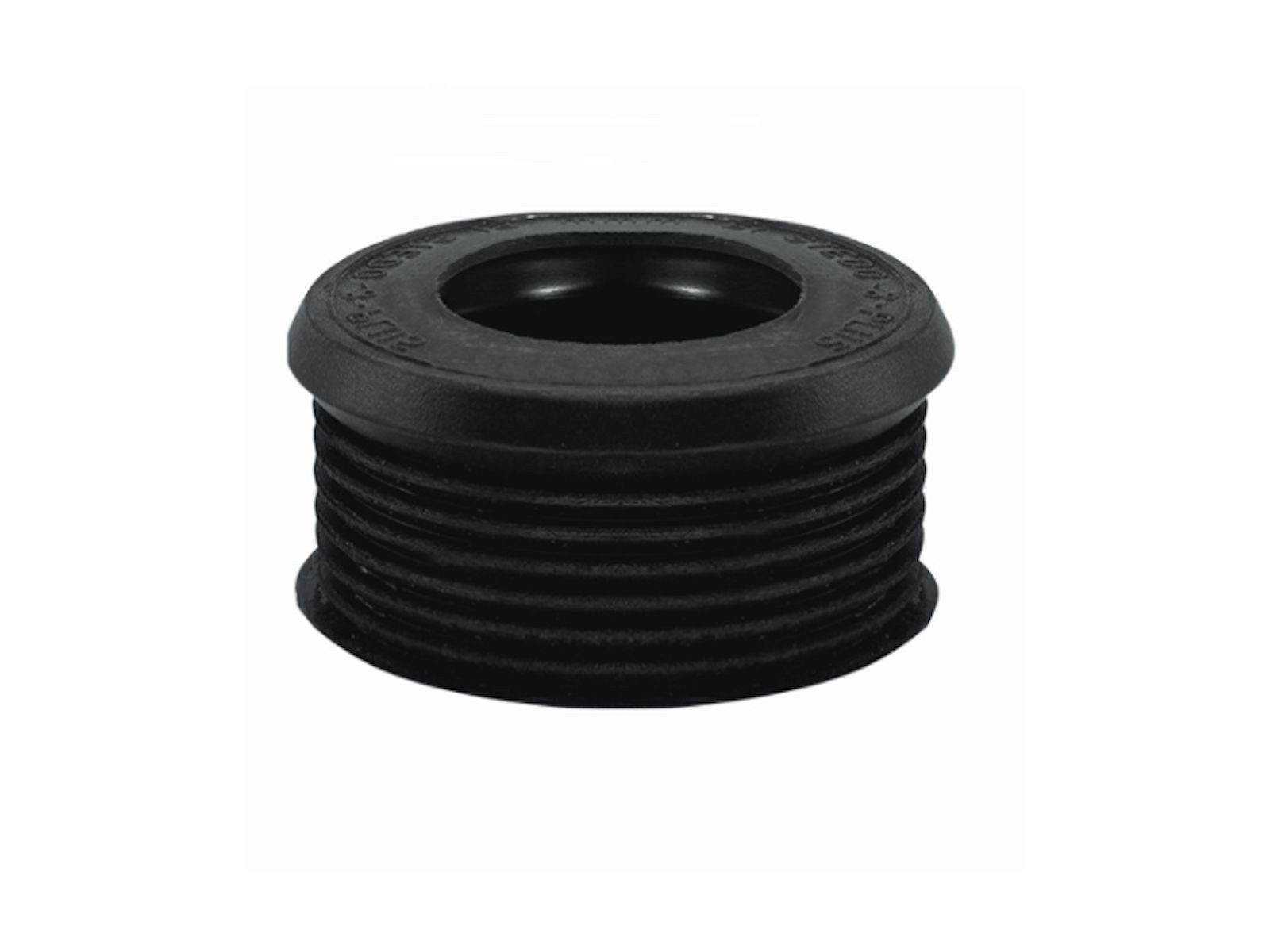 Stedo Spülrohr Euro WC-Spülrohrverbinder Ø 55 mm für Spülkasten, schwarz