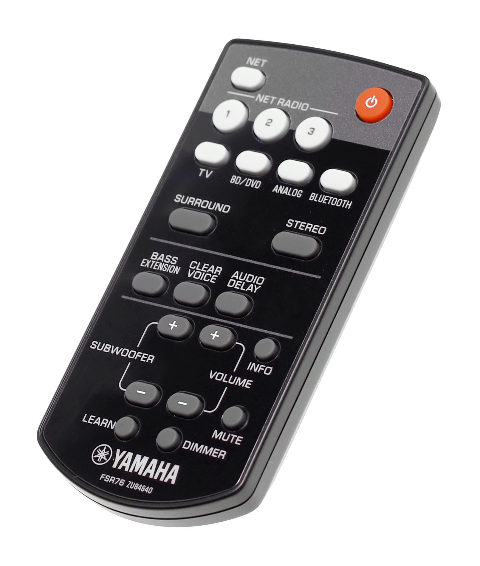 Yamaha Yamaha FSR76,ZU846400 Fernbedienung für YAS-306 MusicCast 7.1 Soundbar Fernbedienung