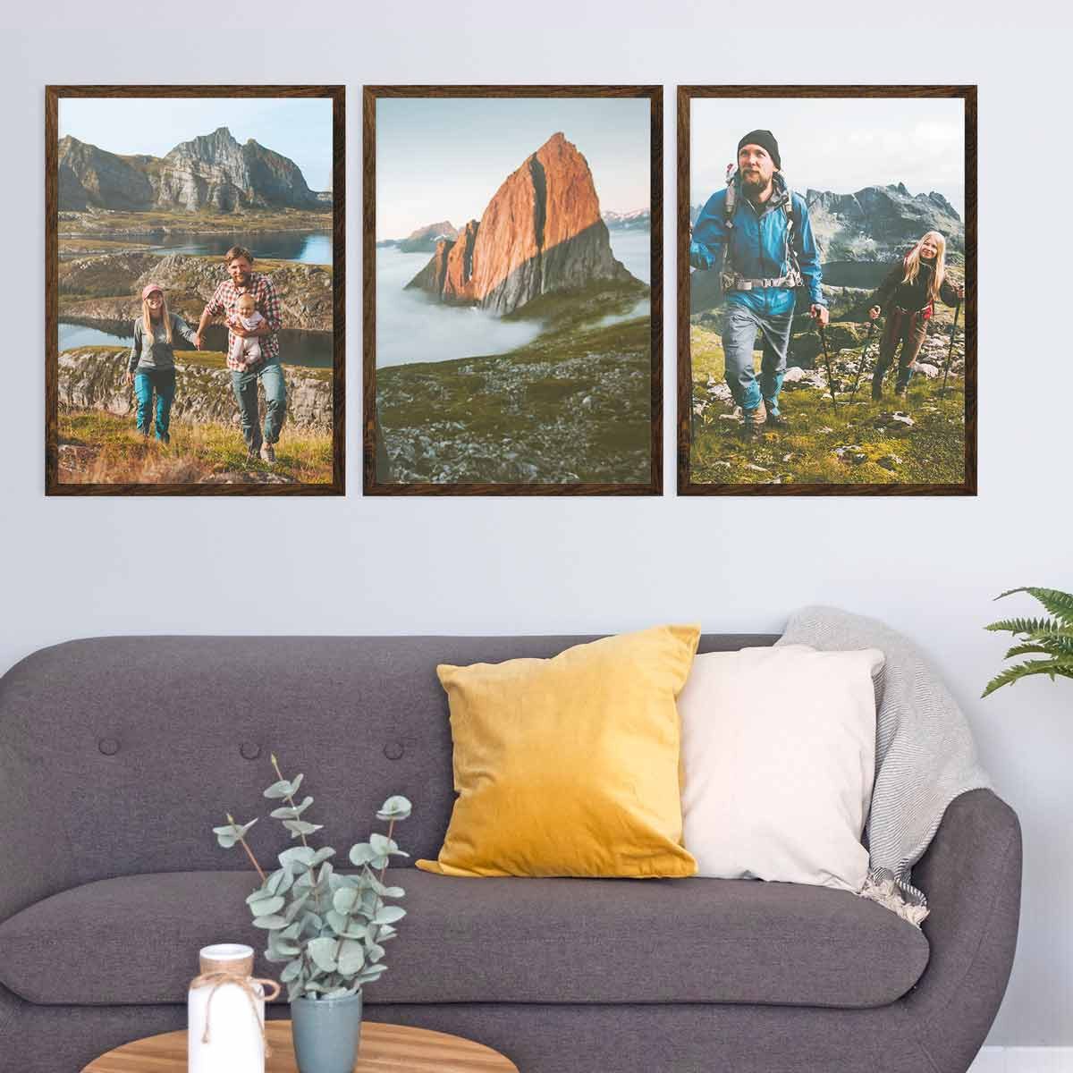 PHOTOLINI Bilderrahmen 3er Set breite Rahmen, günstig online kaufen