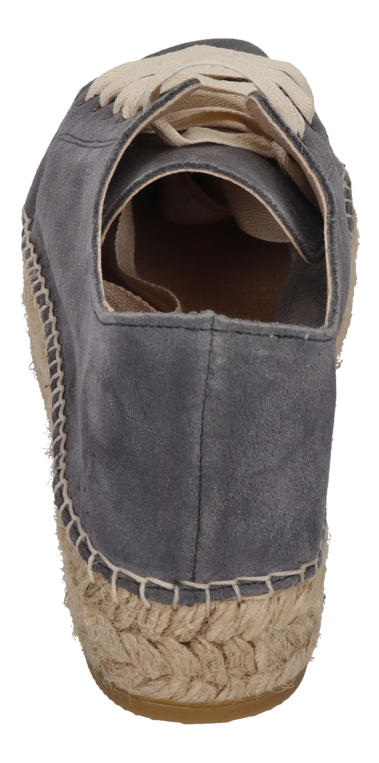 espadrij l´originale BASKET VELOUR Espadrille Asphalt