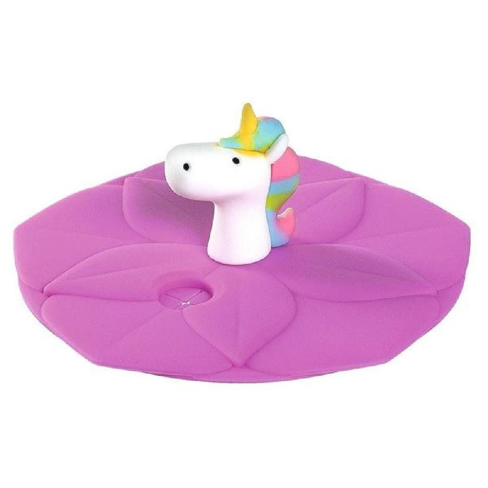 LEONARDO Kinderbecher Leonardo Deckel für Trinkgläser Bambini Einhorn