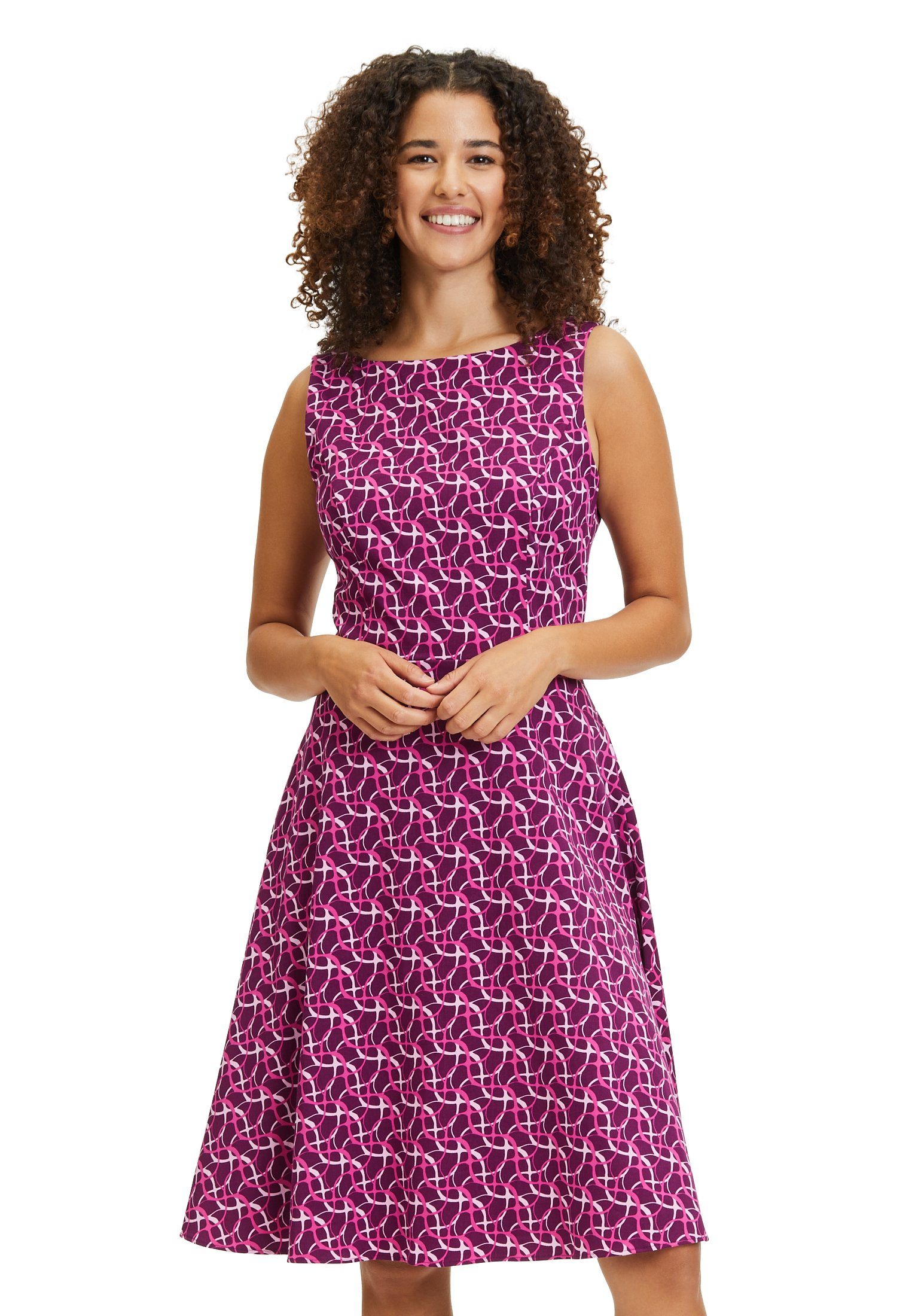 Vera Arm ohne Mont Purple/Pink Minikleid (1-tlg)