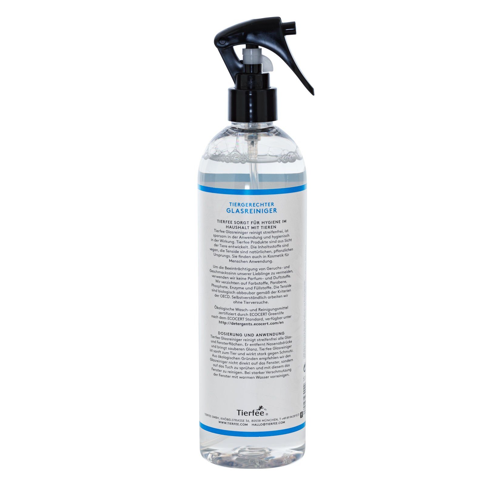 Tierfee Ökologischer Glasreiniger - 500 ml Glasreiniger
