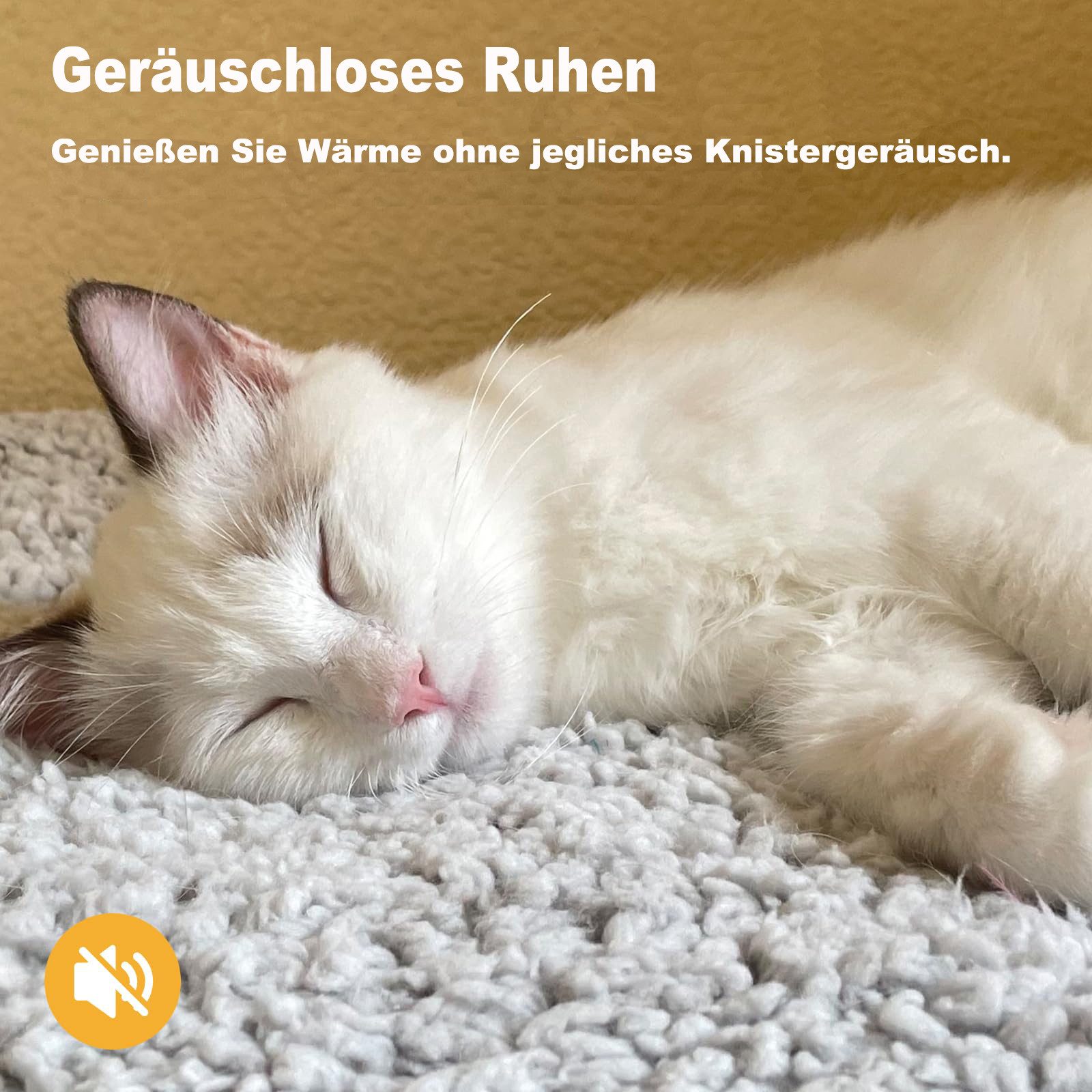 Beaface Tierdecke Selbstheizendes Katzenbett mit abnehmbarem günstig online kaufen