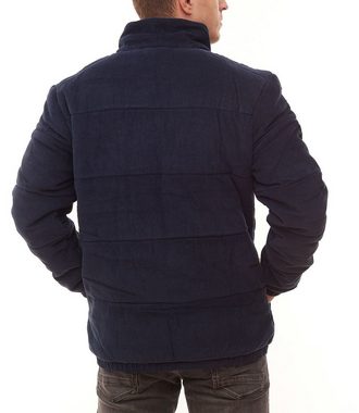 Blend Outdoorjacke BLEND Sodio Herren Cord-Jacke nachhaltige Übergangs-Jacke aus Baumwolle Jacke 20712318 Blau
