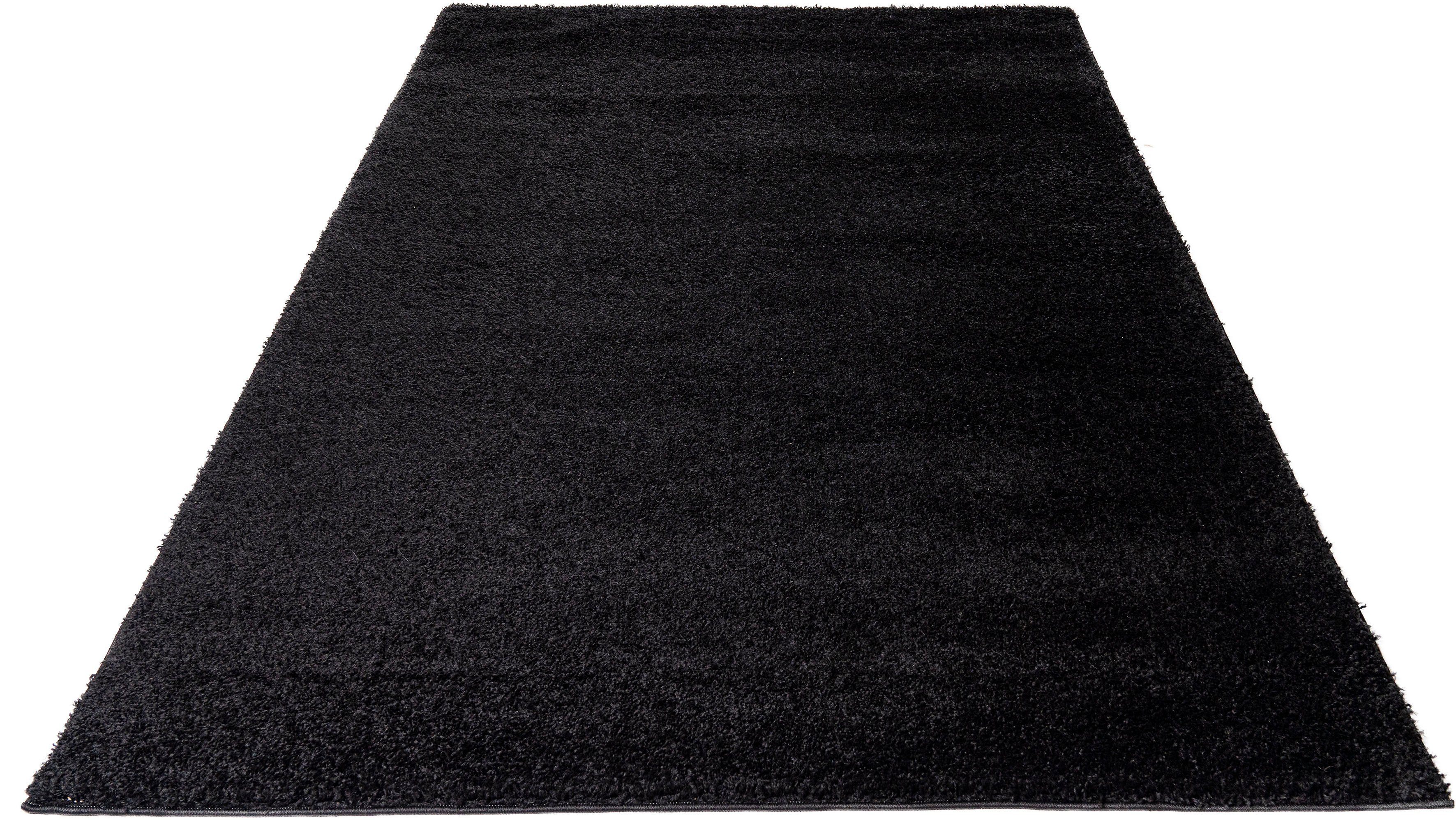 Bruno Banani Hochflor-Teppich Shaggy Soft, rechteckig, Höhe: 30 mm, gewebt, Uni Farben, besonders weich und kuschelig, Kundenliebling – Bild 2 von 5