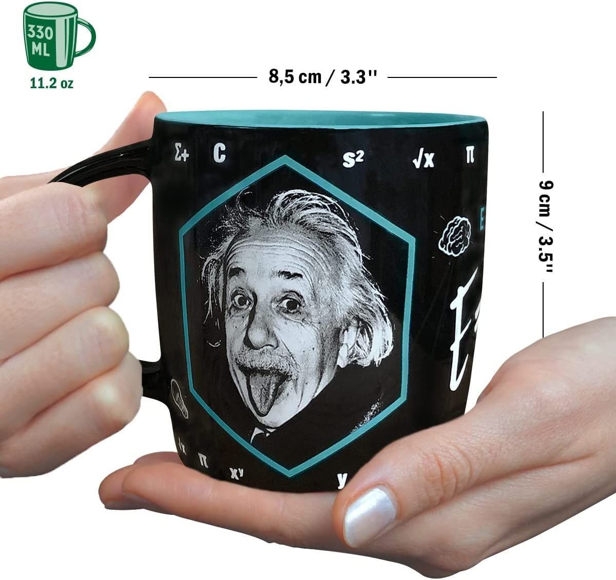 Nostalgic-Art Tasse - Celebreties + Energy = Me Einstein Coffee - Kaffeetasse