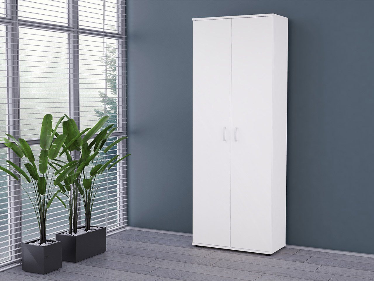 MIRJAN24 Kleiderschrank Terni 2-türig Schrank mit Einlegeplatten, Drehtüren günstig online kaufen