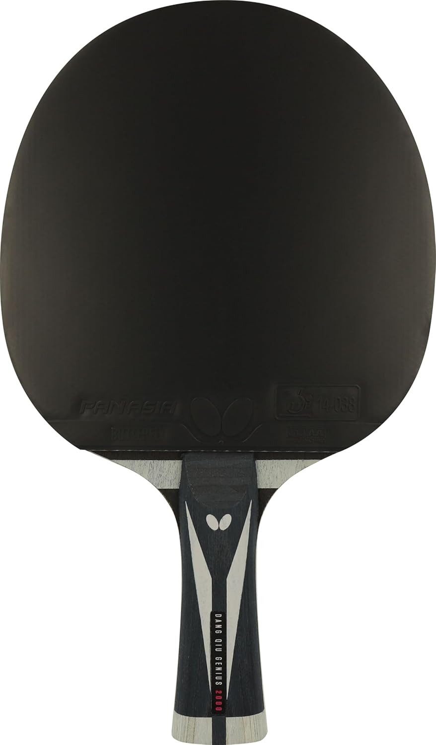 Butterfly Tischtennisschläger Tischtennisschläger DAN QIU Genius 2000, Tischtennis Schläger Racket Table Tennis Bat
