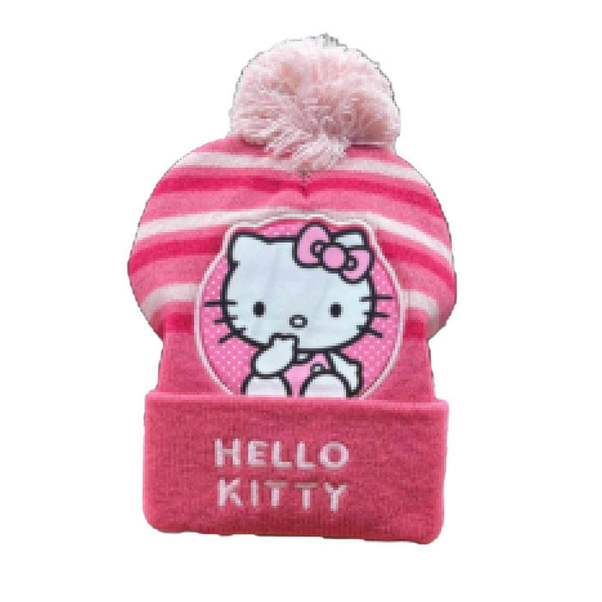 Hello Kitty Beanie Hello Kitty Dark Pink Kinder Mütze