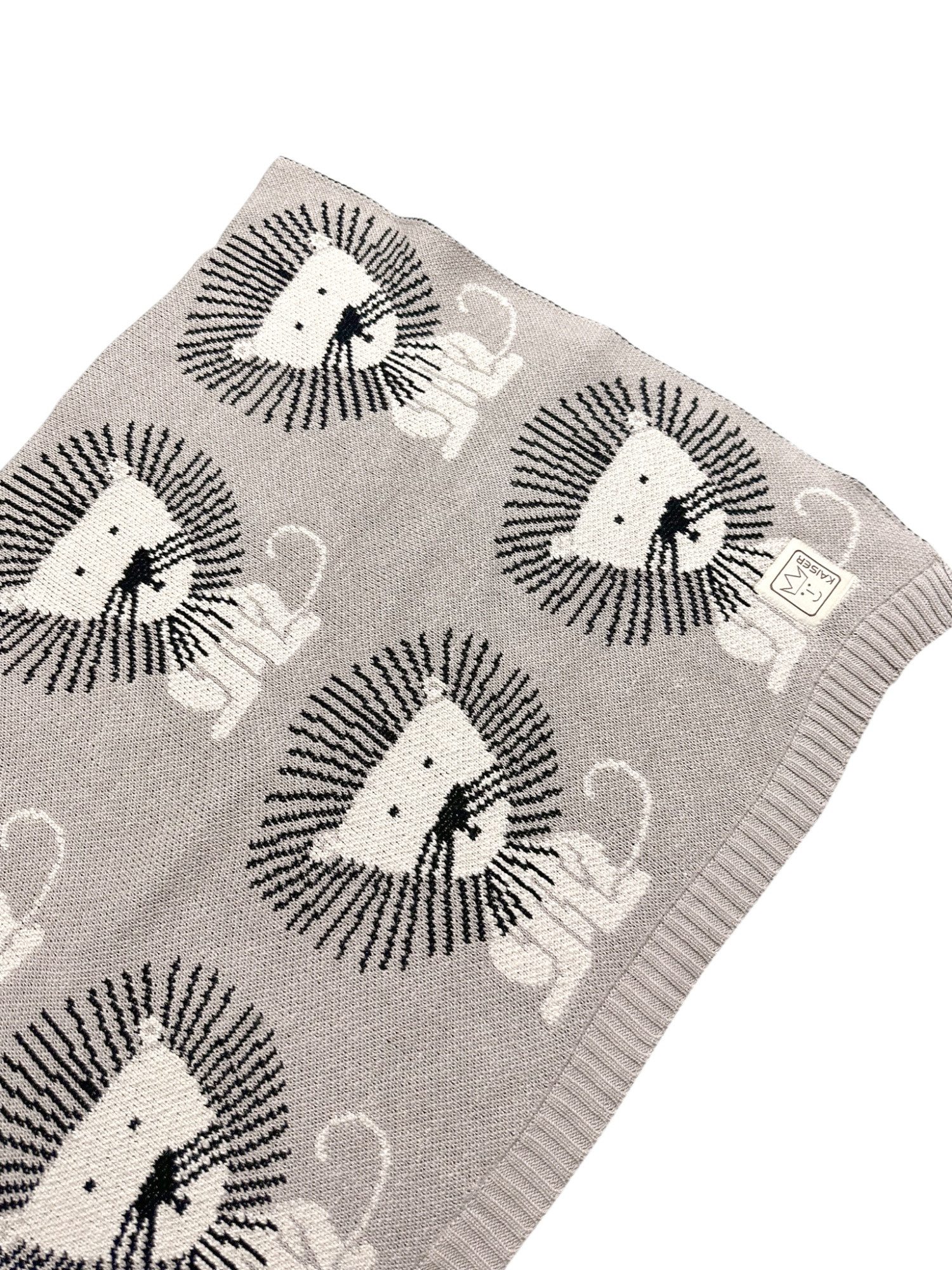 Babydecke Lion Babydecke Strick, Kaiser