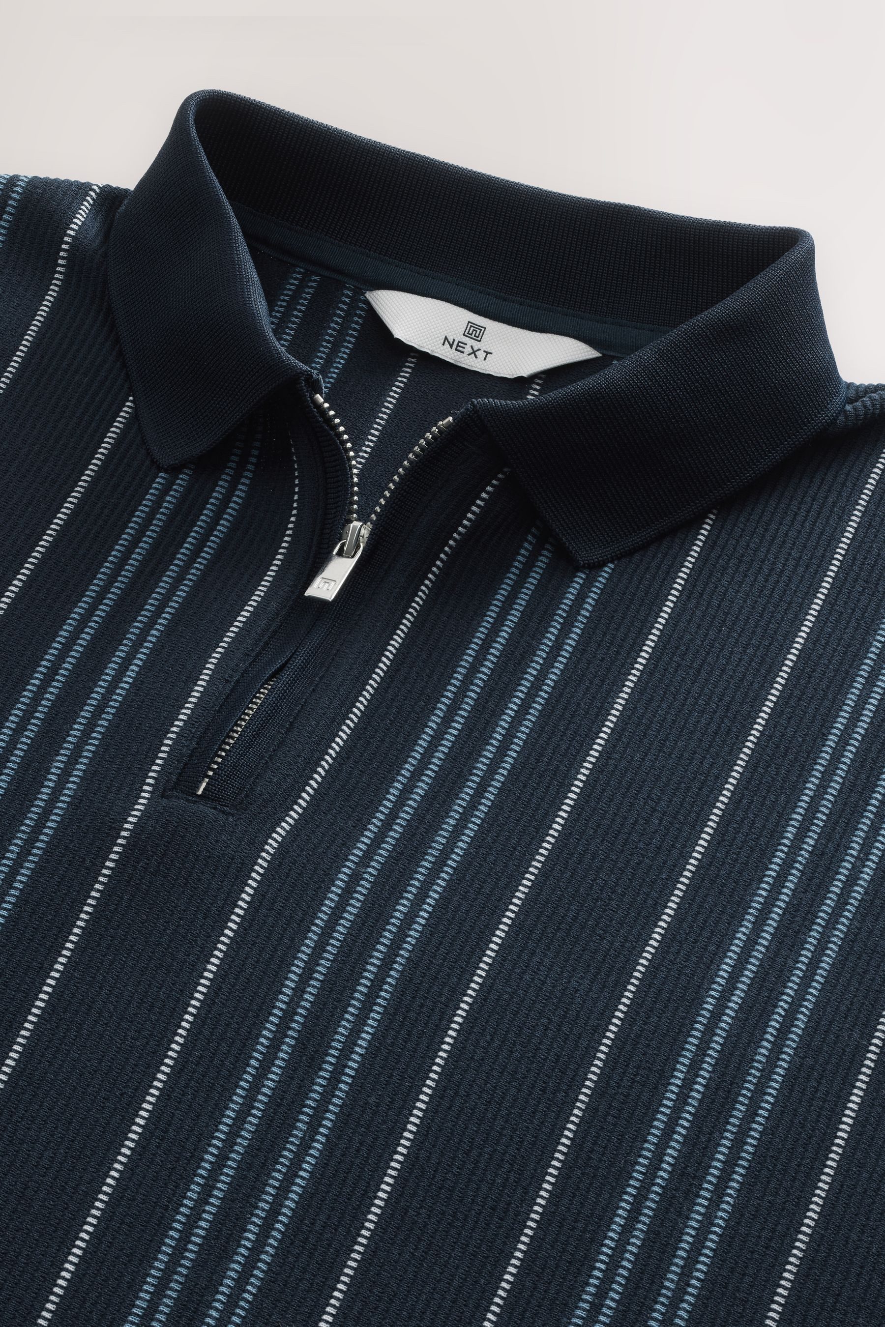 Next Poloshirt Poloshirt mit 1/4-RV und günstig online kaufen