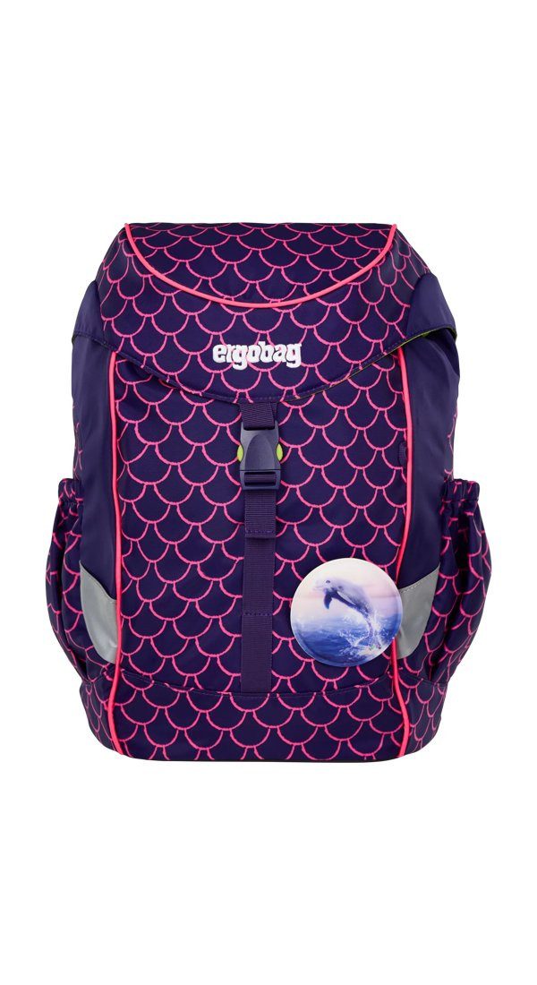 ergobag Kinderrucksack mini, mit Hüft- & Brustgurt für einen ergonomischen Sitz